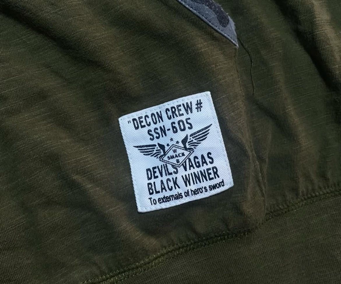 Japanese Brand 2000s Mid Night Air Force Military Track Jacket y2k style Size US M / EU 48-50 / 2 - 4 Thumbnail