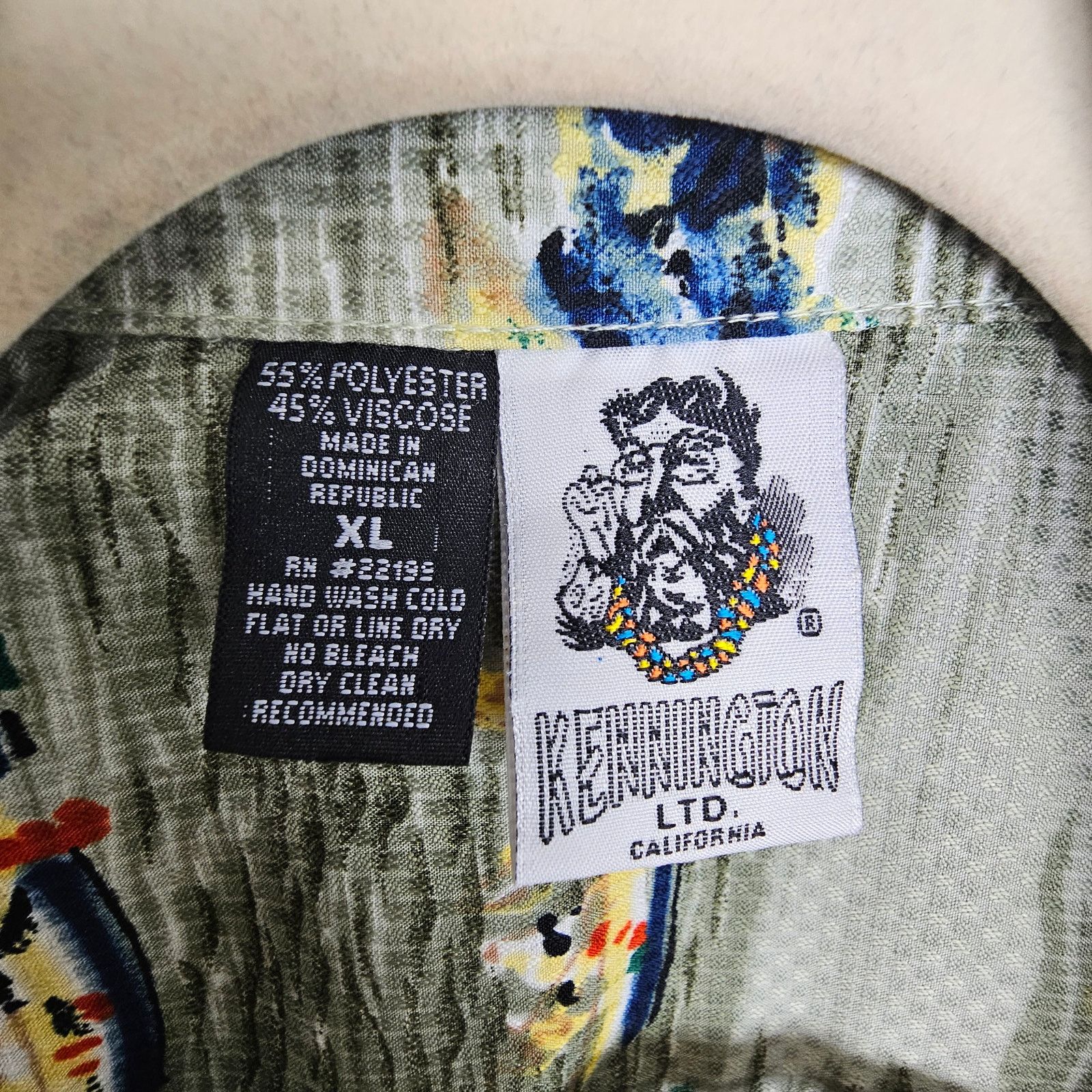 Kennington Ltd. Vintage Kennington Mens Canoe Print Hawaiian Shirt XL Gorp Size US XL / EU 56 / 4 - 6 Thumbnail