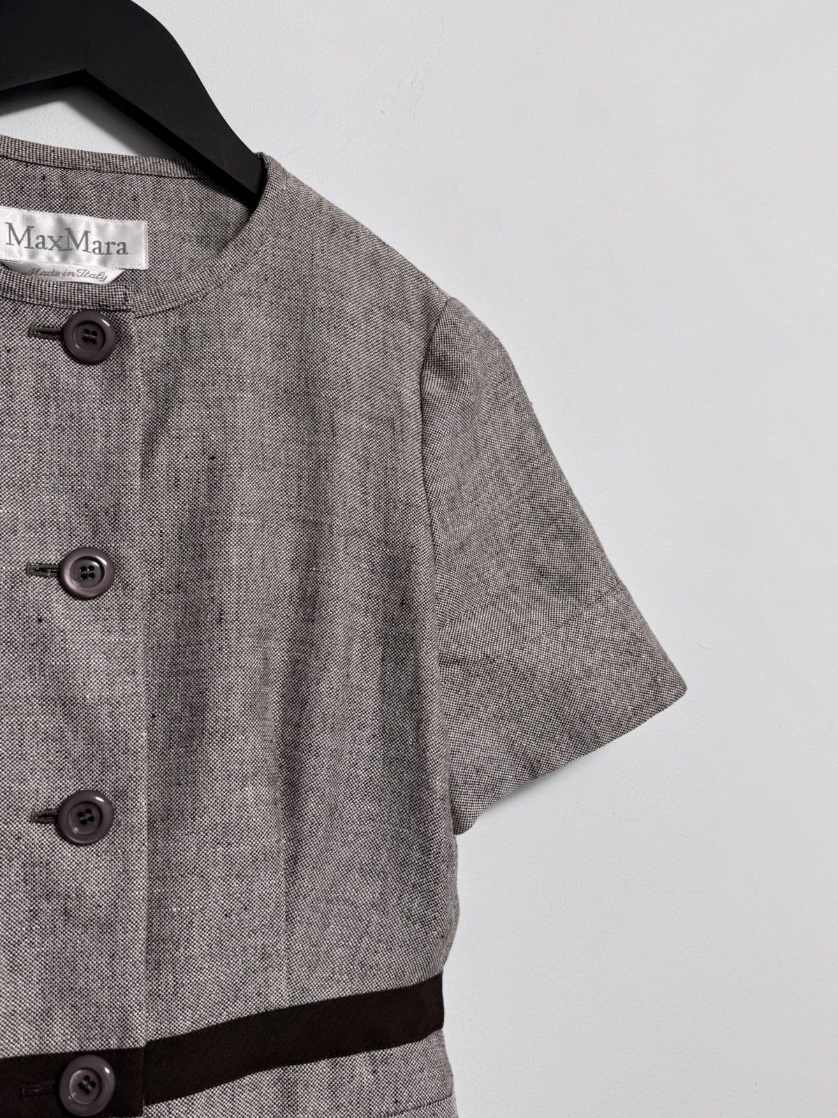 Max Mara Max Mara cropped blazer jacket Size S / US 4 / IT 40 - 5 Thumbnail