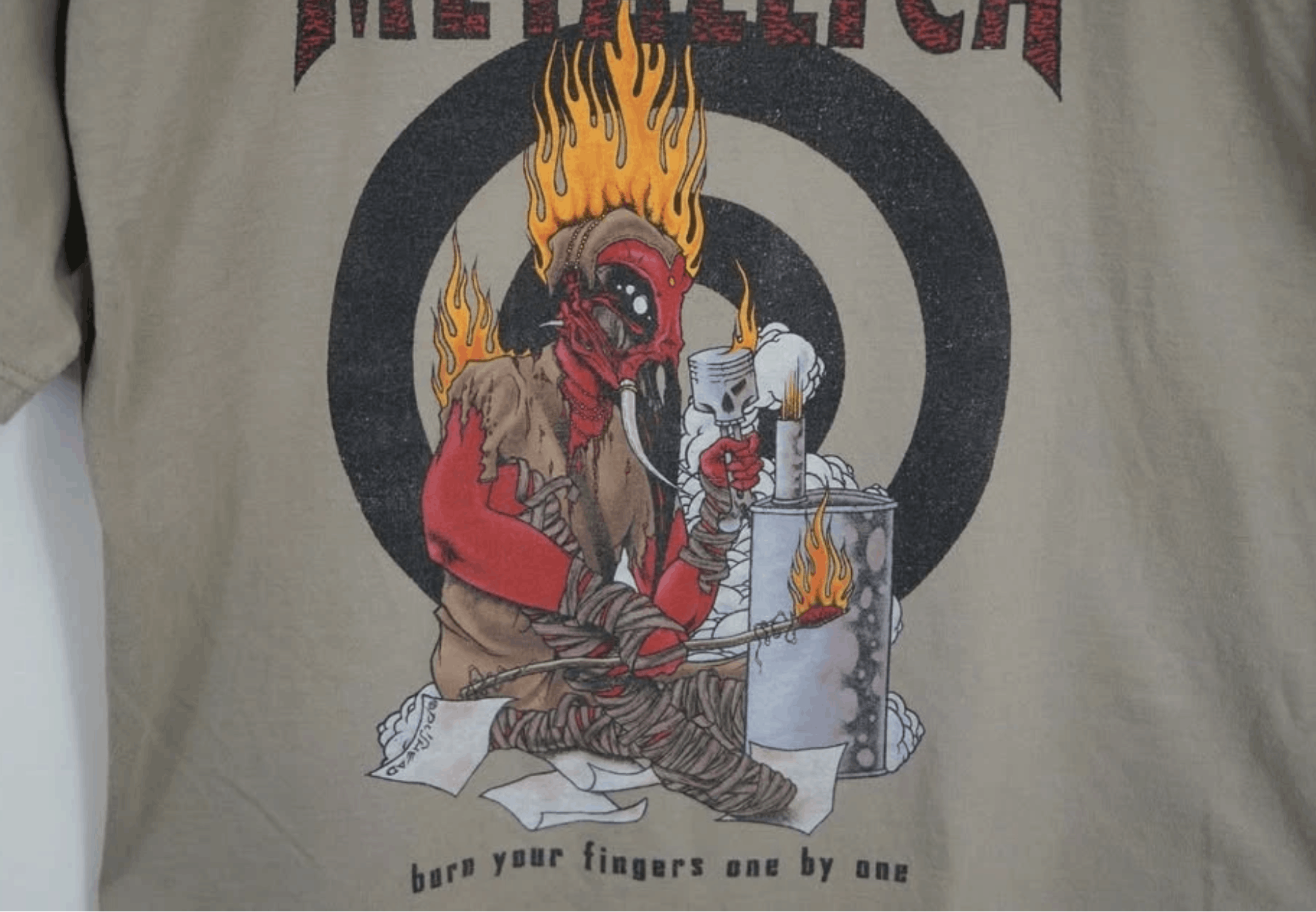 Metallica Metallica Where the Wild Things Are Vintage T-Shirt (L) Size US L / EU 52-54 / 3 - 2 Thumbnail