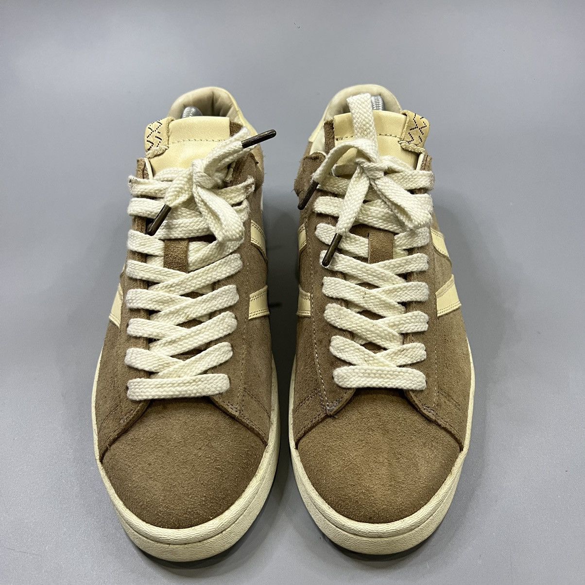 Visvim Visvim Corda-Folk Leather Trimmed Suede Sneaker Size US 9 / EU 42 - 3 Thumbnail