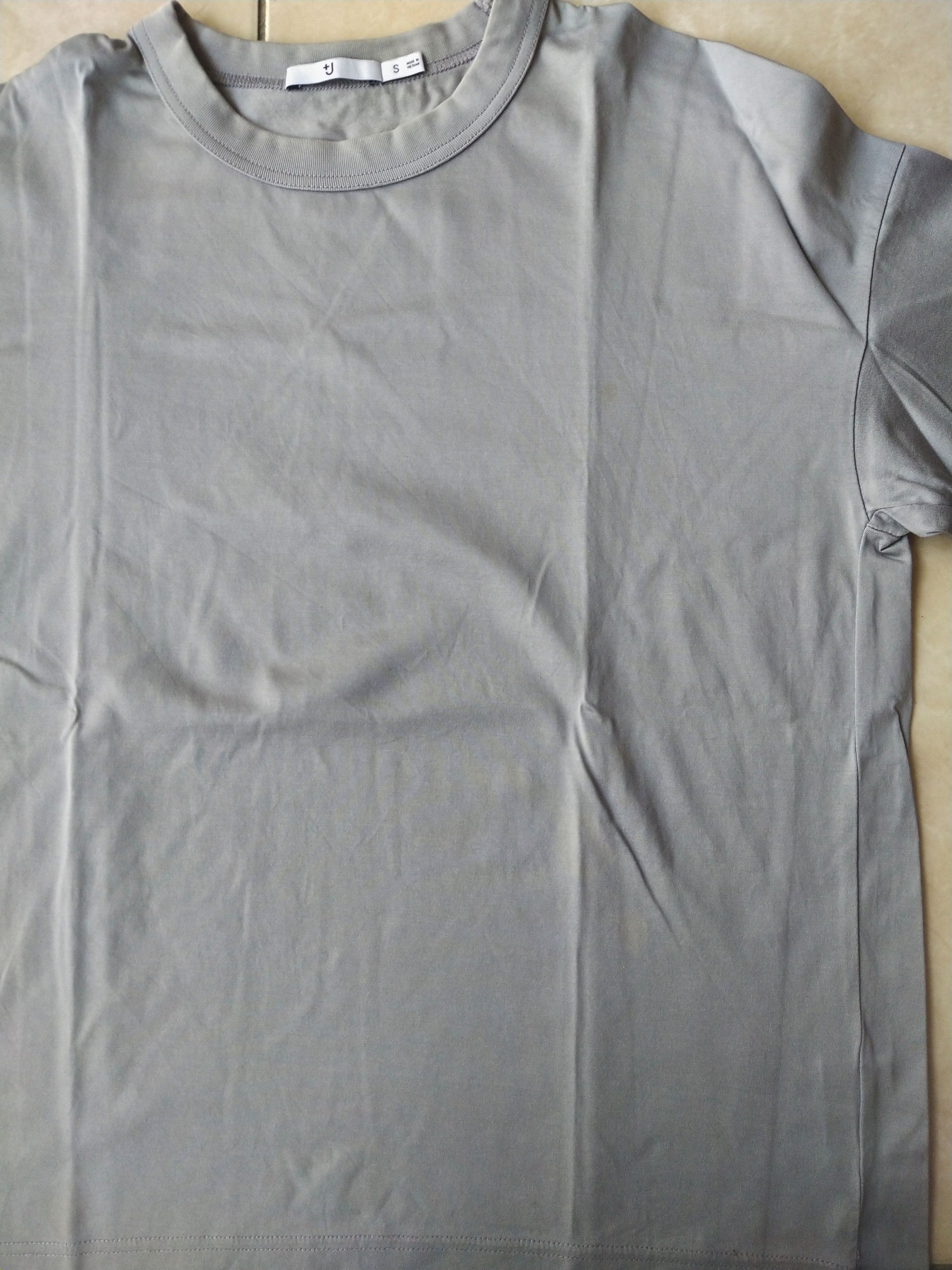 Jil Sander × Uniqlo Uniqlo +J Jil Sander Oversized Crew Neck T Shirt Grey Size US S / EU 44-46 / 1 - 3 Thumbnail