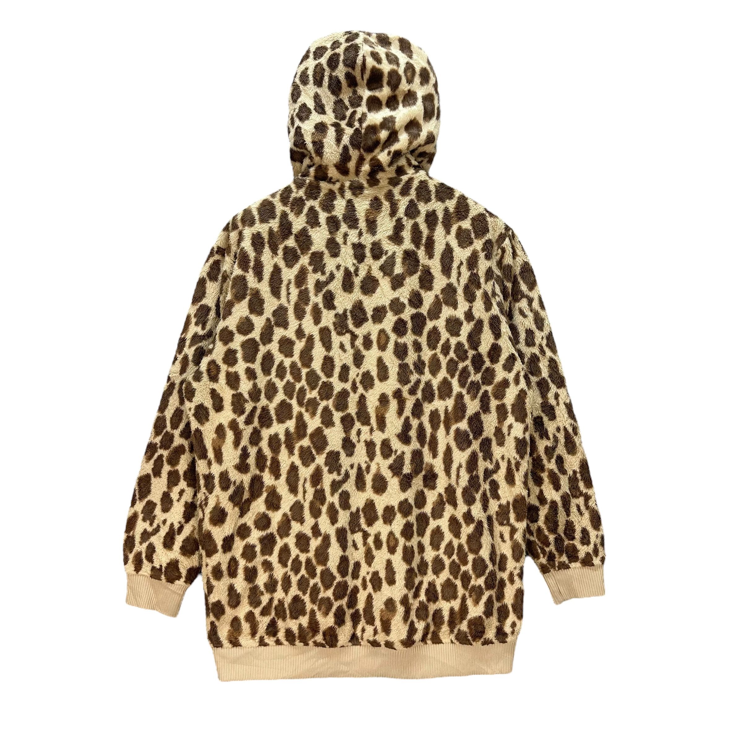 Adidas ADIDAS CHEETAH BIG LOGO ZIPPER FLEECE HOODIES #8823-029 Size US M / EU 48-50 / 2 - 9 Thumbnail
