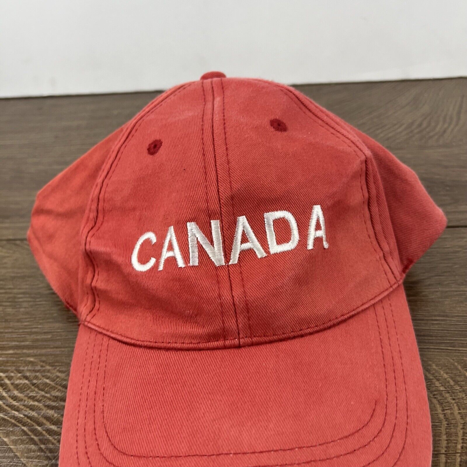 Other Canada Hat Canada Baseball Hat Red Adjustable Hat Red Adult Size ONE SIZE - 7 Thumbnail