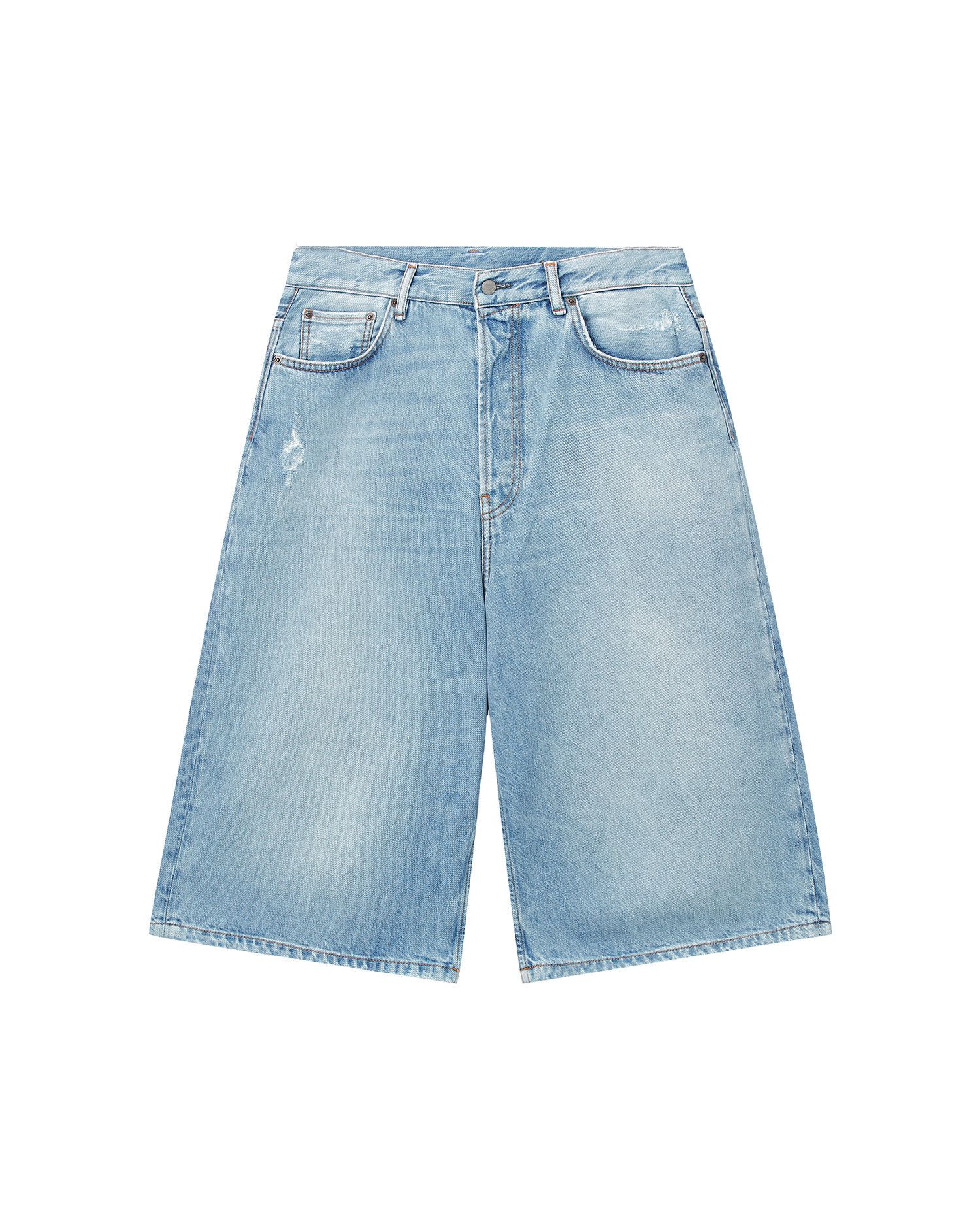 Acne Studios Acne Studios Distressed Detail Denim Shorts Size US 40 / EU 56 - 1 Thumbnail