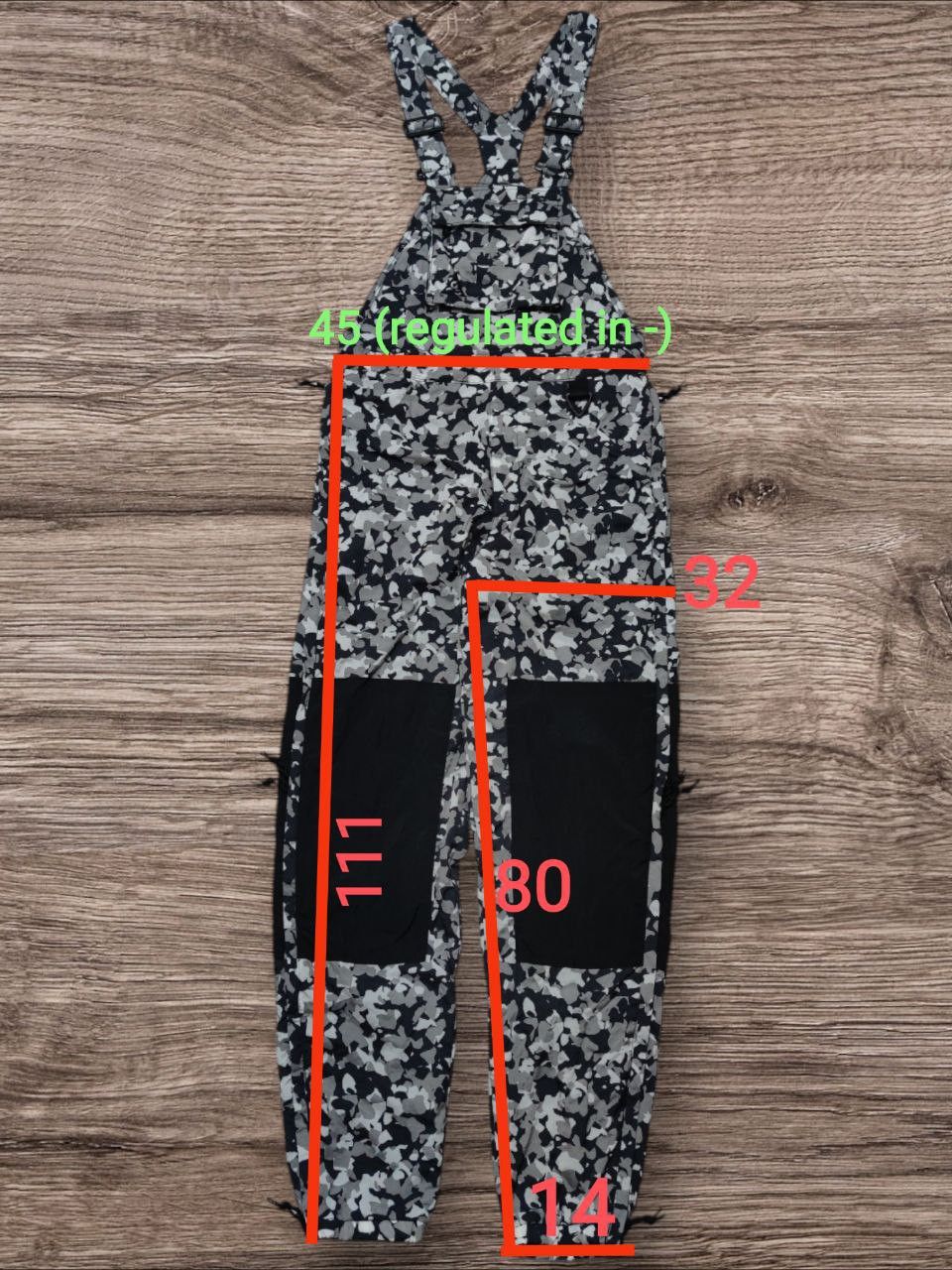 Nike ACG Nike NRG ACG Woven Overall Camo Print Black White Grey Mens Size US 30 / EU 46 - 3 Thumbnail