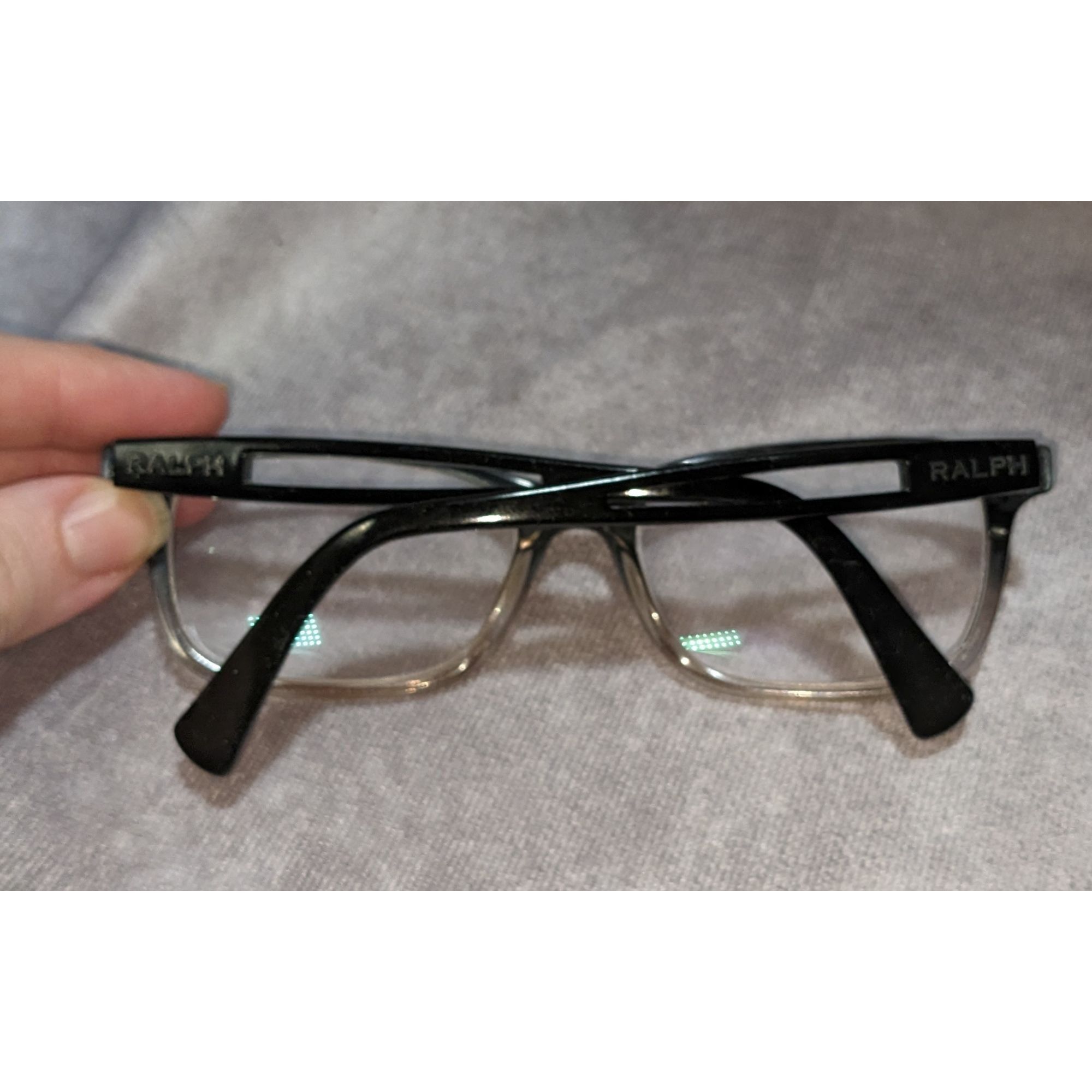 Ralph Lauren Ralph Lauren RA7069 Shiny Gradient Black Eyeglass Frames Size ONE SIZE - 8 Thumbnail