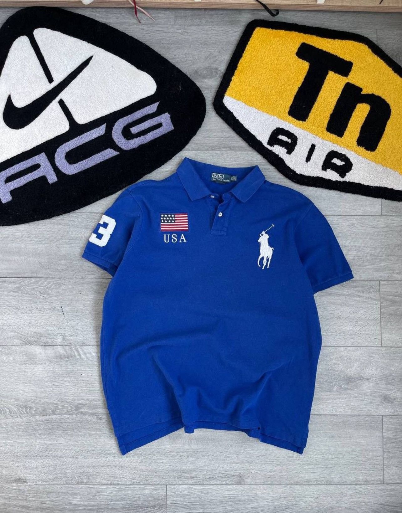 ARCHIVE POLO BY Ralph Lauren Y2K チーフキーフ Vintage Y2K Chief Keef POLO RALPH Men's Size M Slim Fit