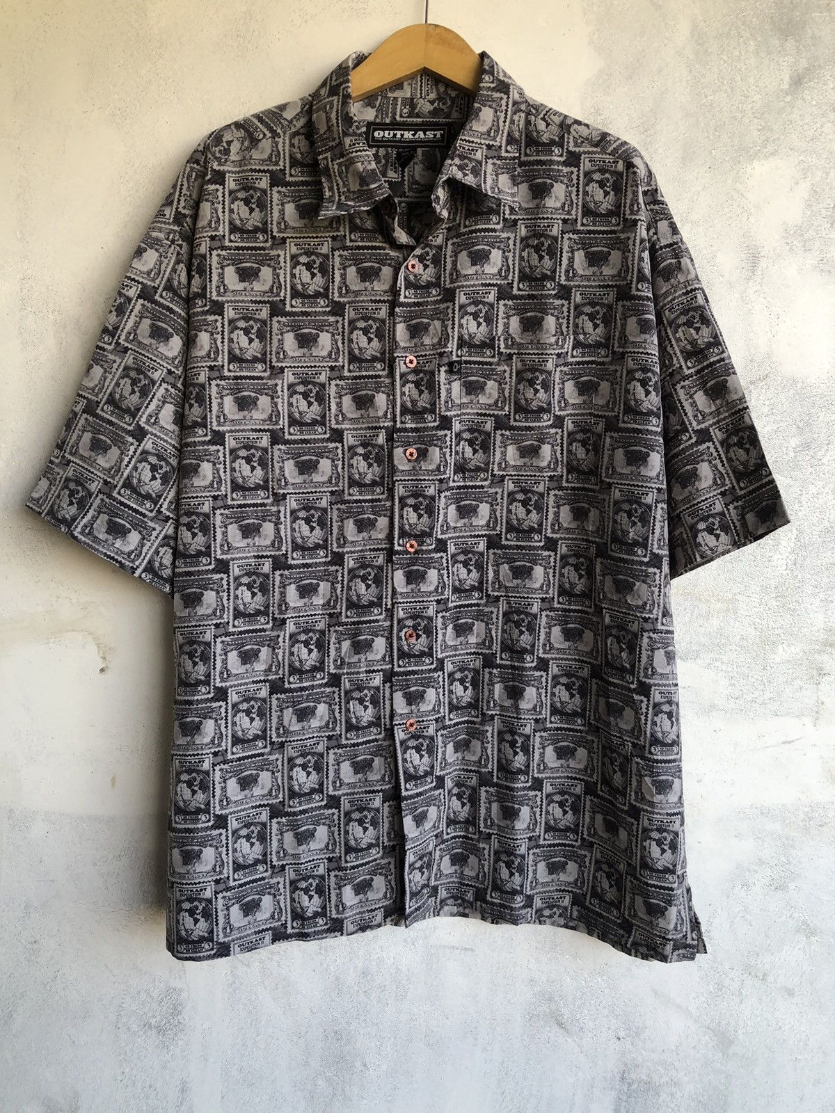 Issey Miyake Japanese Button Shirt AOP Issey style Size US XXL / EU 58 / 5 - 1 Thumbnail