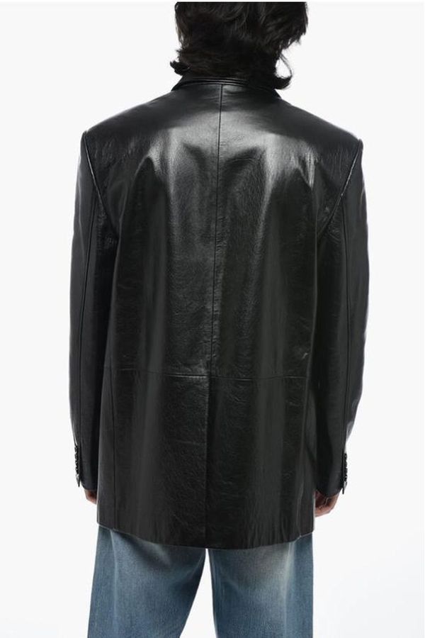 Celine o1w1db11124 Boxy Jacket in Black Size US L / EU 52-54 / 3 - 4 Thumbnail