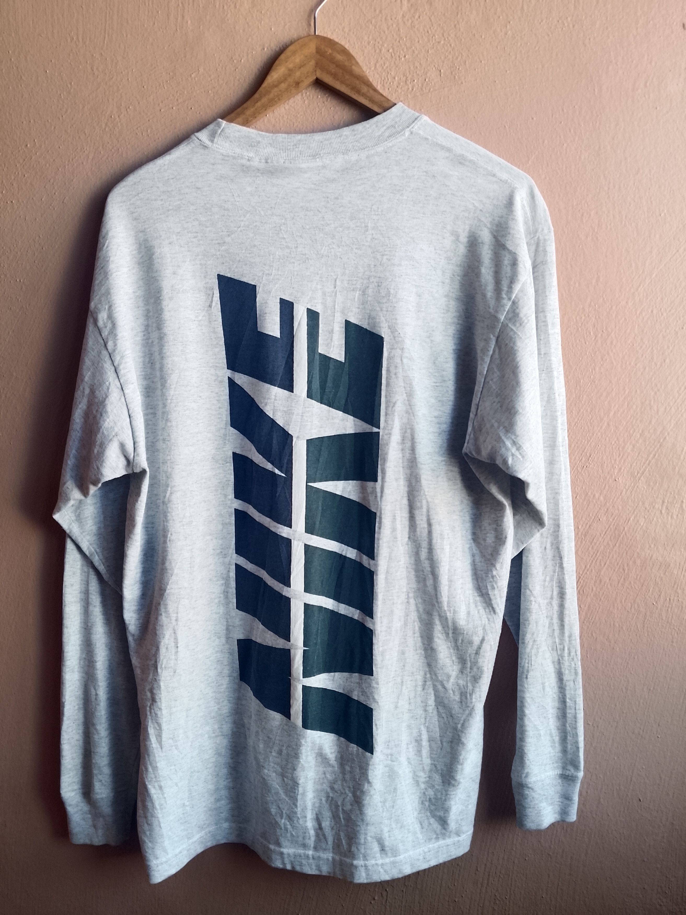 Nike × Vintage Vintage long sleeve Nike tee Size US L / EU 52-54 / 3 - 1 Thumbnail