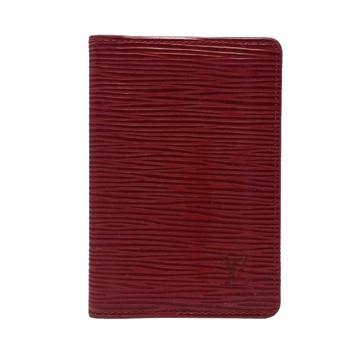 Louis Vuitton 🔴 Louis Vuitton Pocket Organizer Wallet - Red Epi