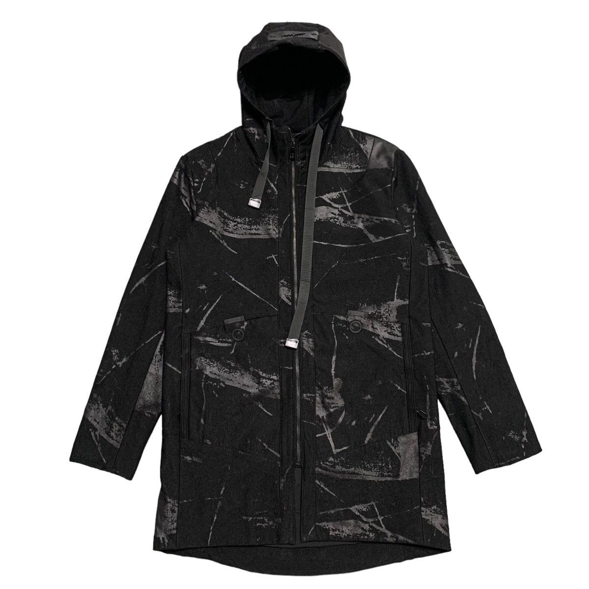 Japanese Brand Japanese Brand Shijue Abstract Design Hooded Jacket Size US M / EU 48-50 / 2 - 1 Thumbnail