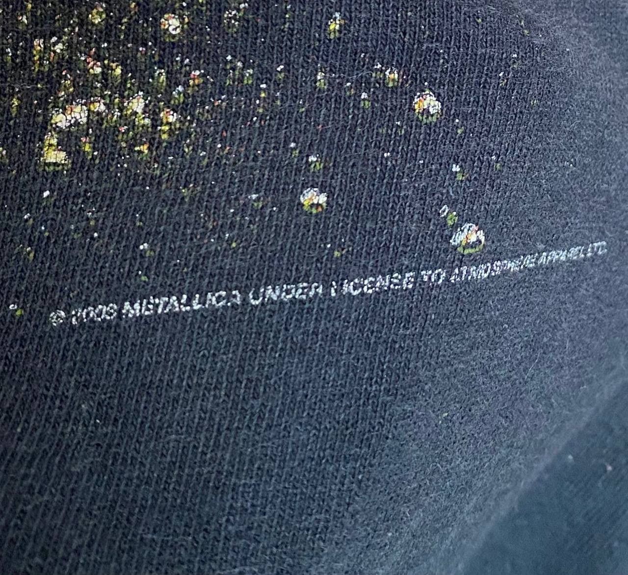 Band Tees × Metallica Vintage 2008 Metallica Skull Rock Band Black Tee Size US S / EU 44-46 / 1 - 2 Thumbnail