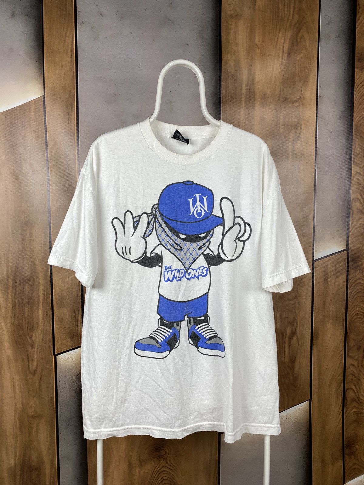 Rap Tees 💨Vintage 90s T-Shirt The Wild Ones Made In USA VTG Rap Tee💨 Size US XL / EU 56 / 4 - 1 Thumbnail
