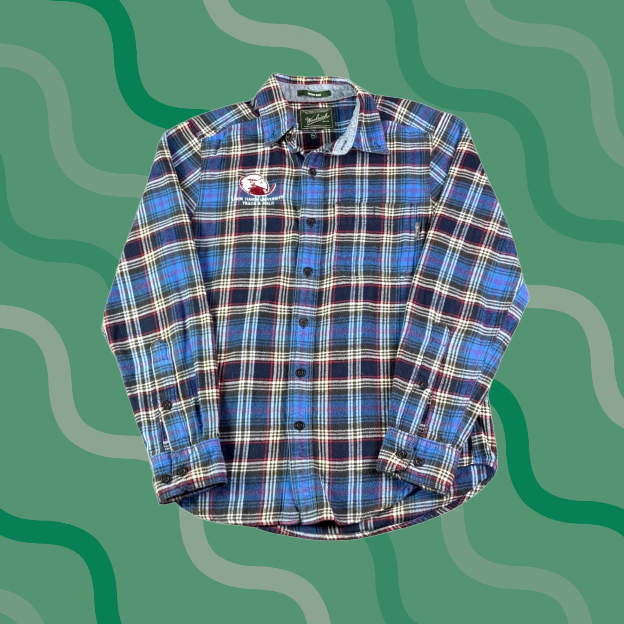 Vintage Woolrich Plaid Flannel Shirt Woolrich Trout Run Blue S Long Sleeve Button-Up Collared Mens Casual Vintage: No Size US S / EU 44-46 / 1 - 1 Thumbnail