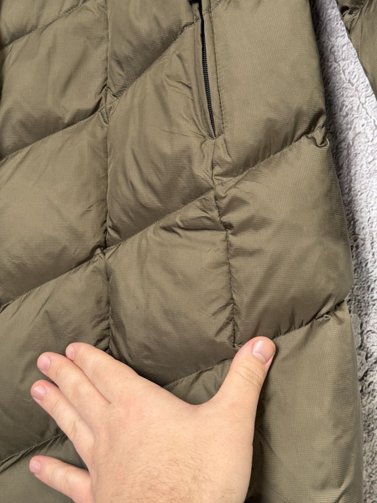 Bogner Bogner Fire + Ice Down Coat Women’s Khaki Puffer Jacket Size XL / US 12-14 / IT 48-50 - 9 Thumbnail