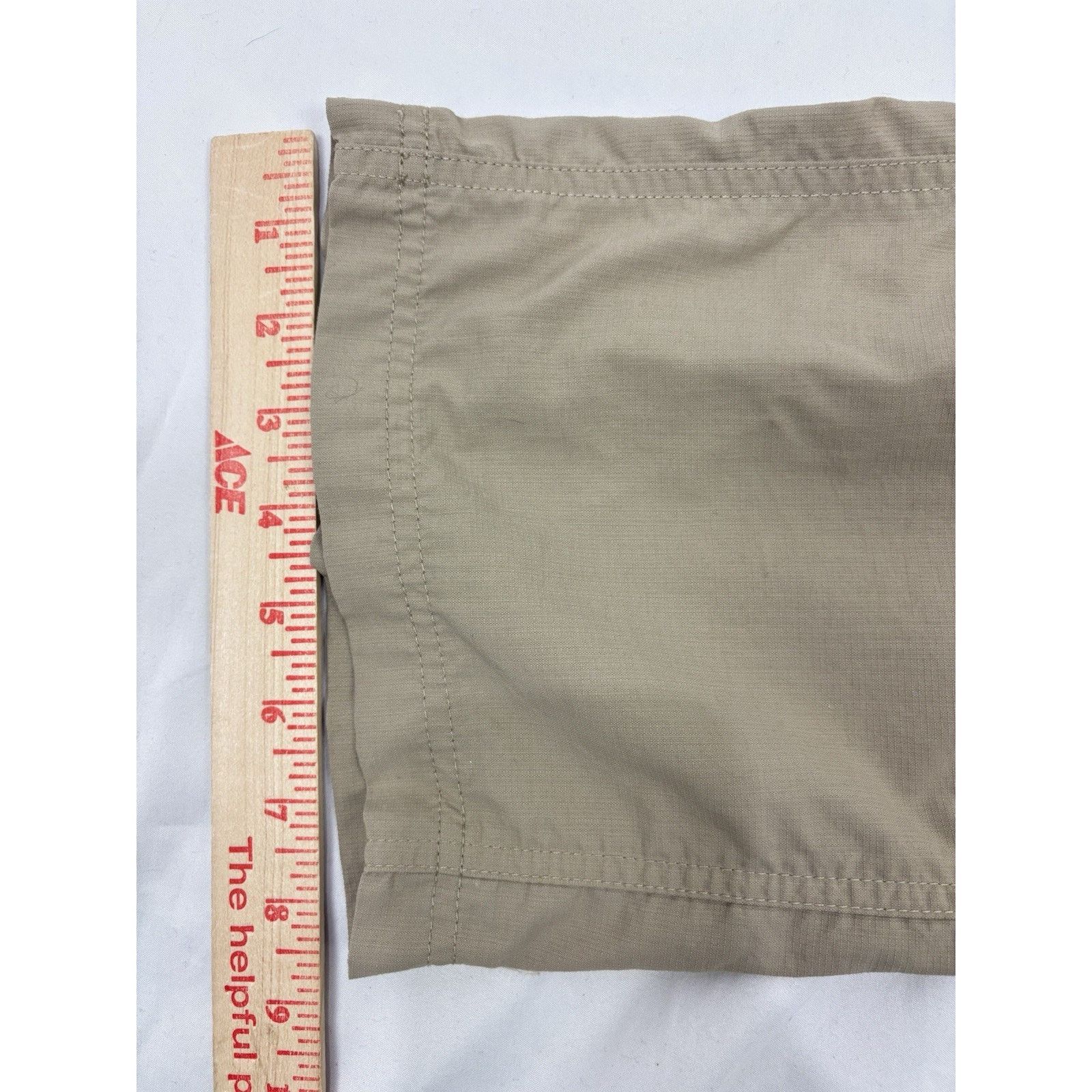 The North Face The North Face Women Tan Khaki Hiking Nylon Pants Cuff Sz 8 Size 30" / US 8 / IT 44 - 9 Thumbnail