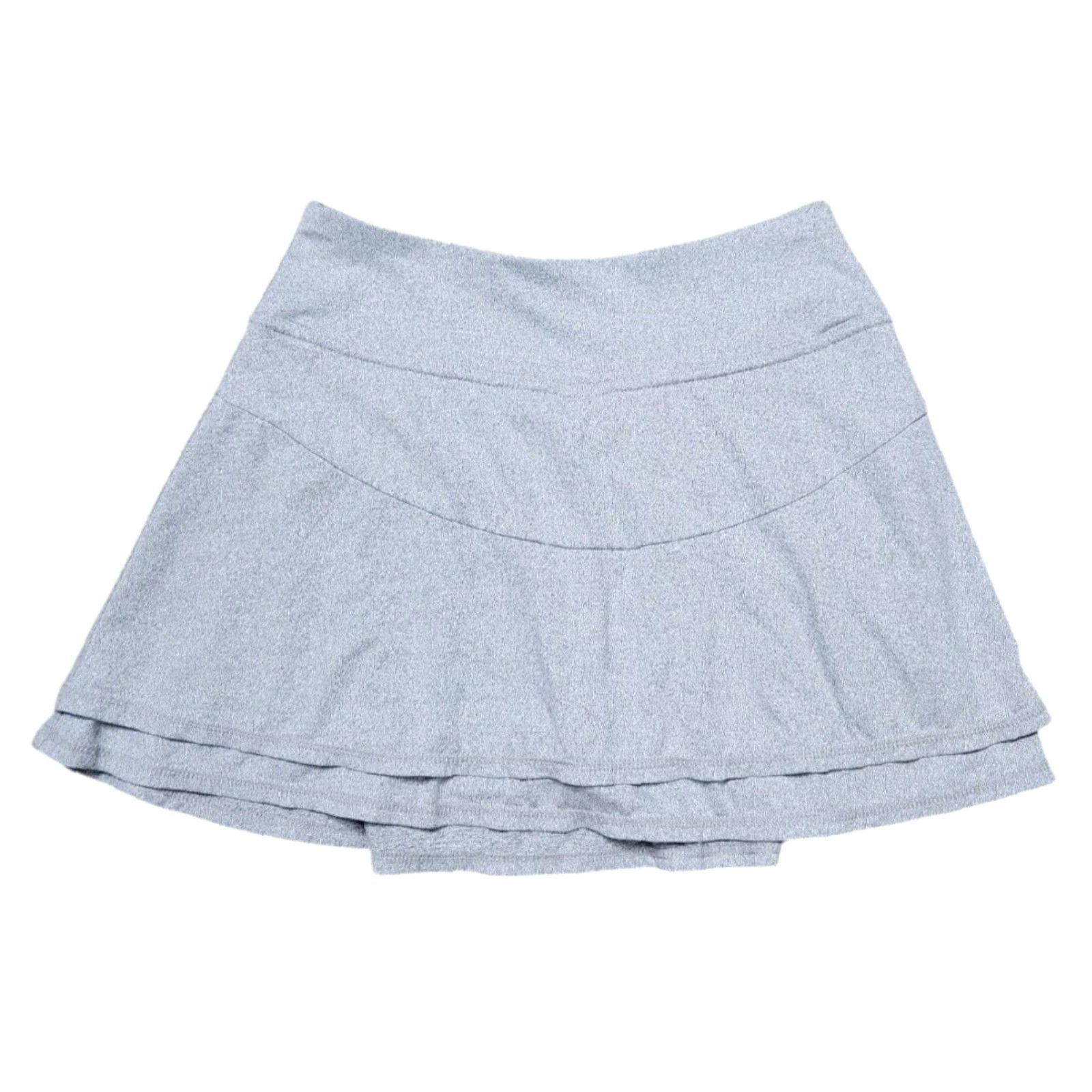 Kyodan Kyodan Skort Women S Gray Activewear Skort Elastic Waist Nylon Polyester Spandex Size 28" / US 6 / IT 42 - 2 Thumbnail