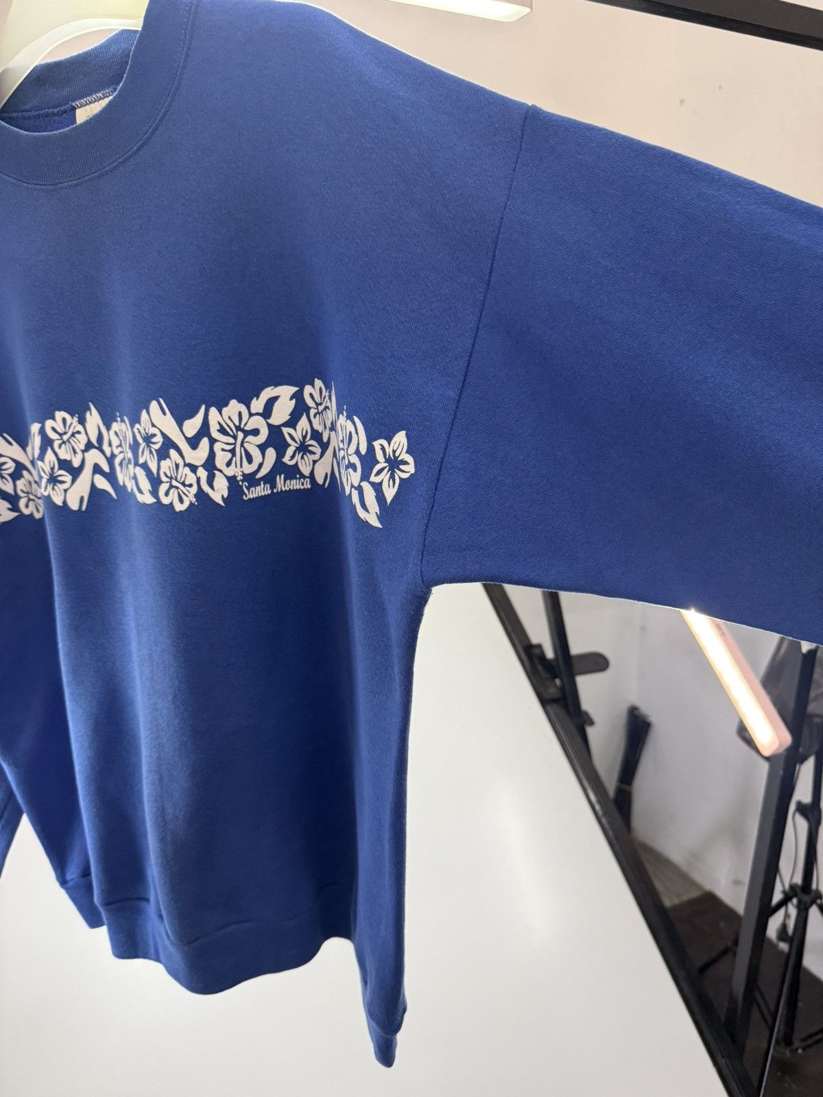 Hook-Ups 🔥 90's Santa Monica Hawaii Motive Graphic sweatshirt - L Size US L / EU 52-54 / 3 - 7 Thumbnail
