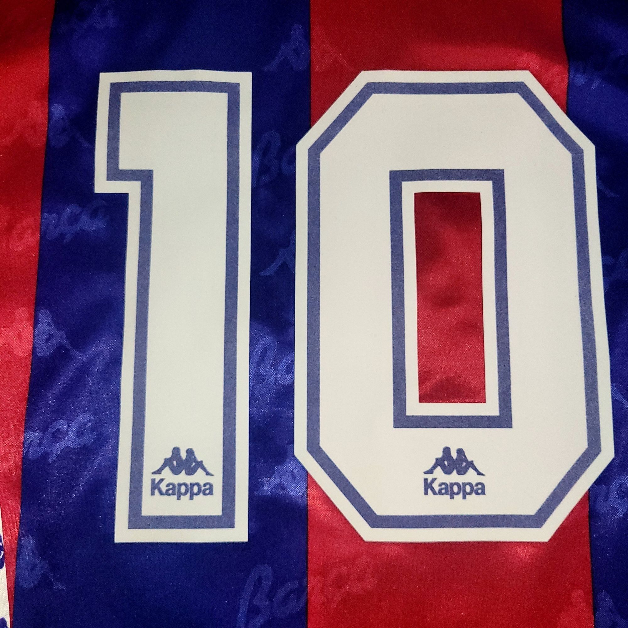 Kappa Romario Kappa Barcelona 1994 1995 Long Sleeve Soccer Jersey Size US L / EU 52-54 / 3 - 3 Thumbnail