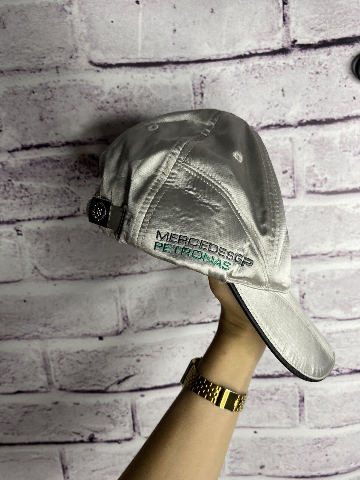Mercedes-Benz Men's vintage Petronas Mercedes Benz F1 Henri Lloyd cap Size ONE SIZE - 2 Thumbnail