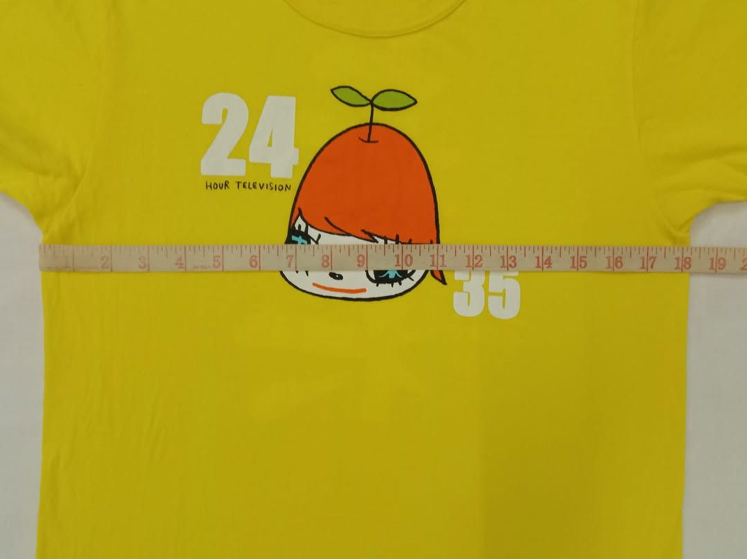Japanese Brand Yoshitomo Nara 24 Hours Television Tshirt Size US M / EU 48-50 / 2 - 10 Thumbnail