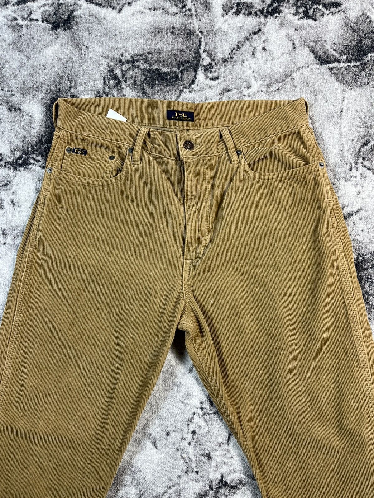 Polo Ralph Lauren Polo Ralph Lauren Corduroy Pants Beige W31 Size US 31 - 4 Thumbnail