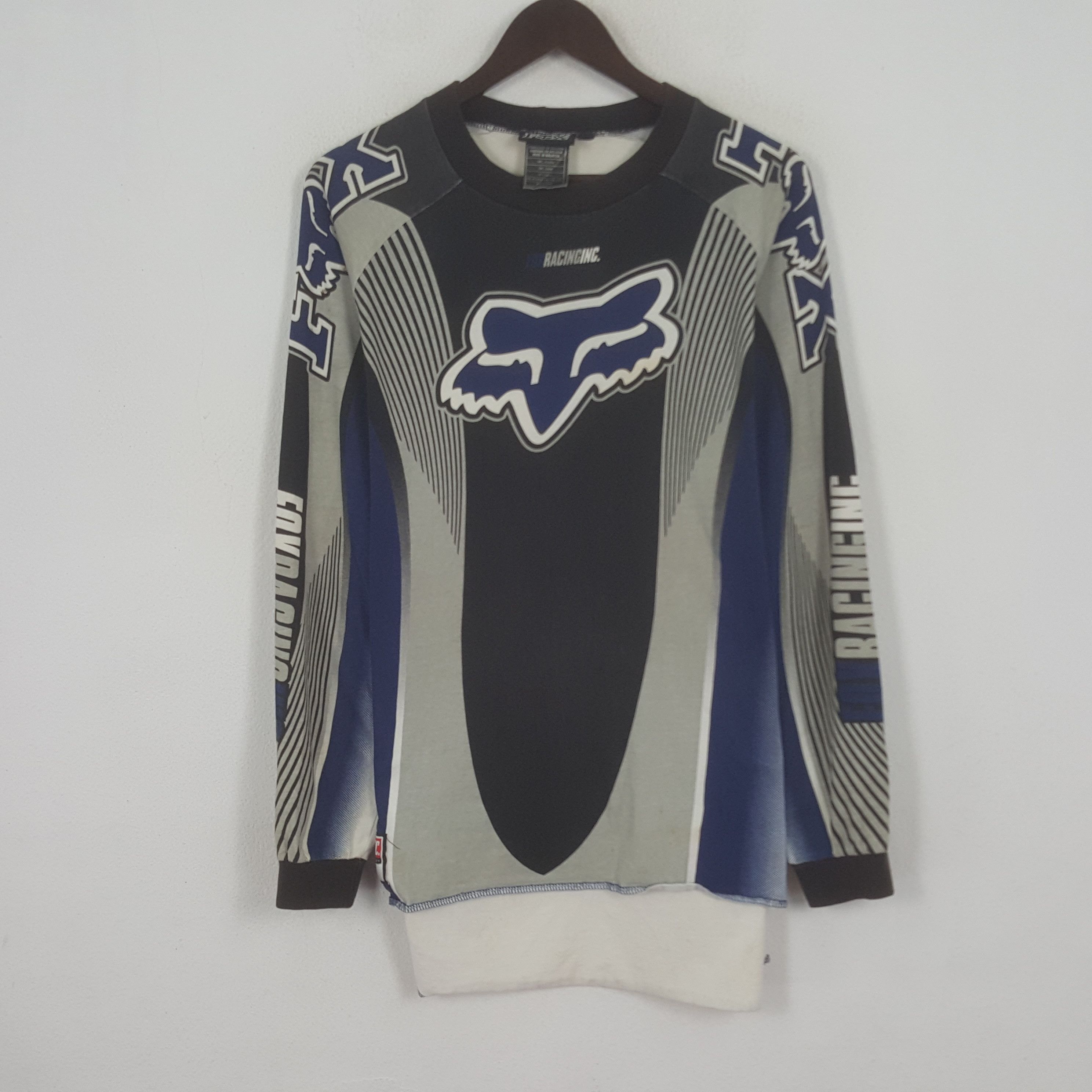 Yellow Fox Enduro Shirt Vintage Fox Racing Motocross Jersey