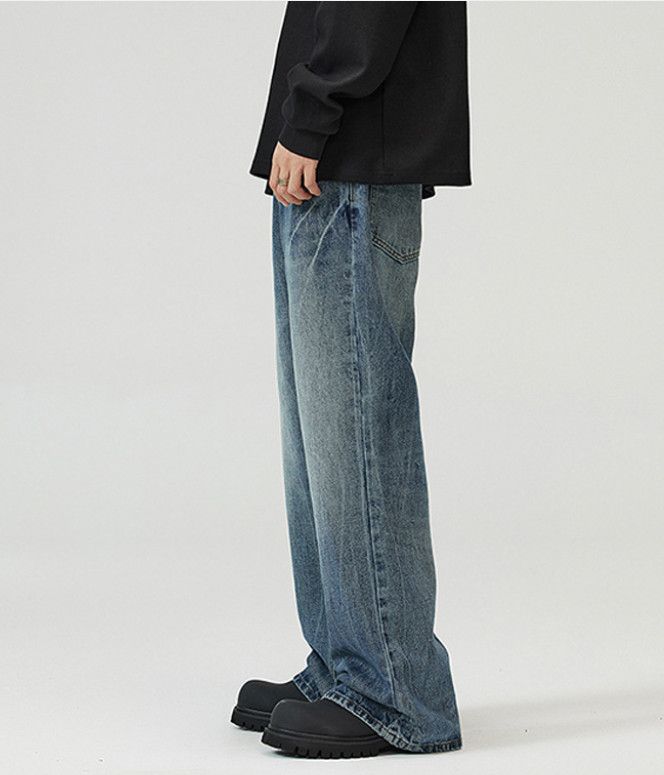 Japanese Brand American Vibe Lightning Cleanfit Wide-Leg Flare Jeans Size US 32 / EU 48 - 4 Thumbnail