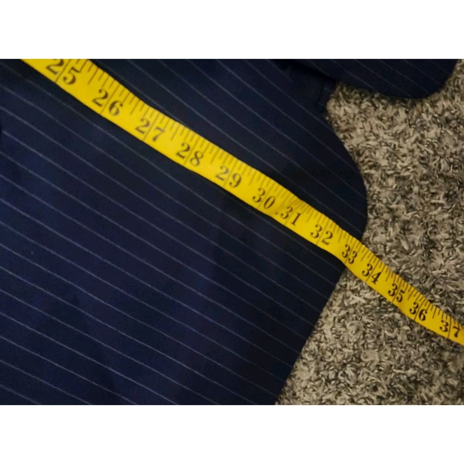 Polo Ralph Lauren VINTAGE Polo Ralph Lauren Pinstripe Indigo Rowing Blazer 44R Size US XXL / EU 58 / 5 - 3 Thumbnail