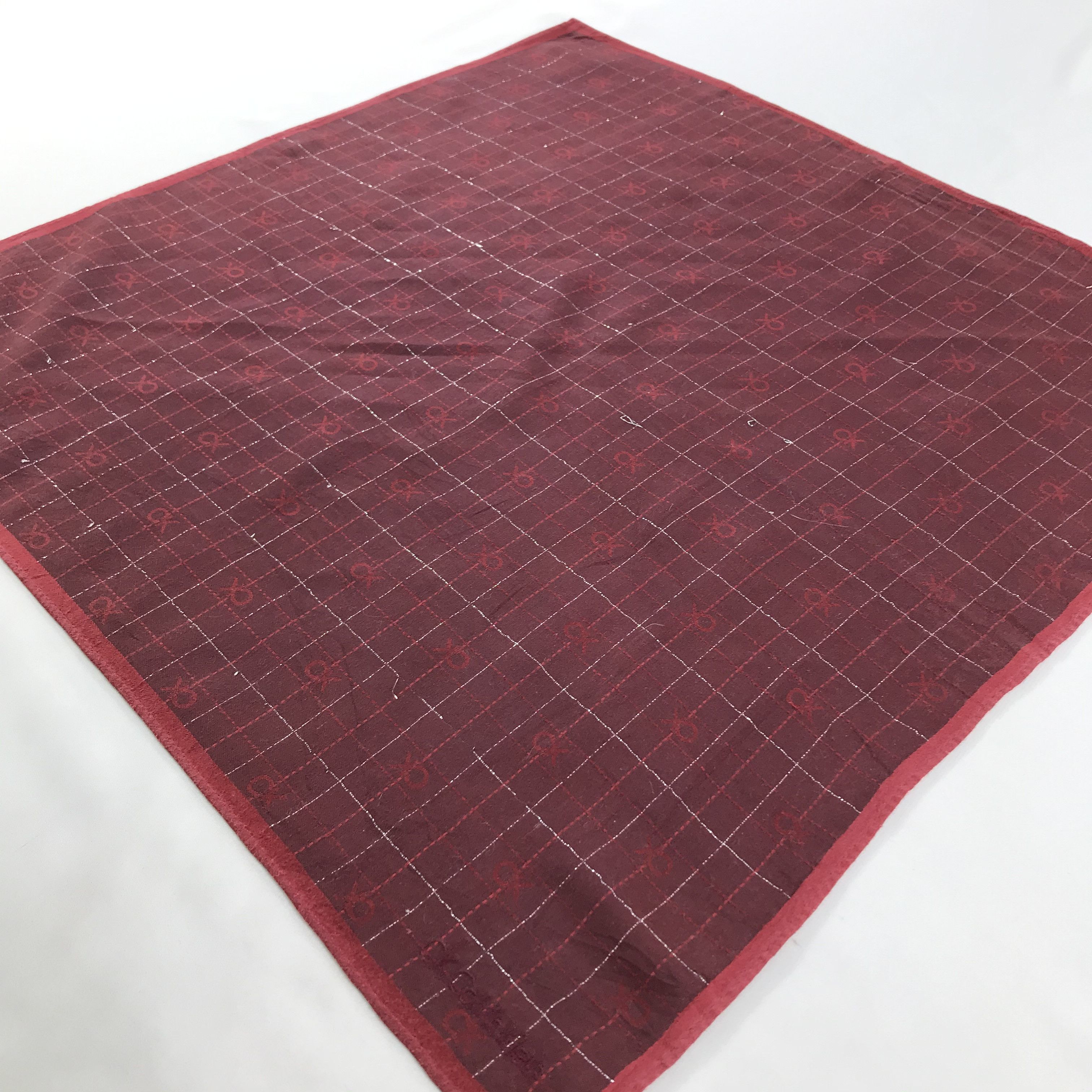 Calvin Klein × Vintage Calvin Klein Bandana / Handkerchief / Neckerchief - S1548 Size ONE SIZE - 2 Thumbnail