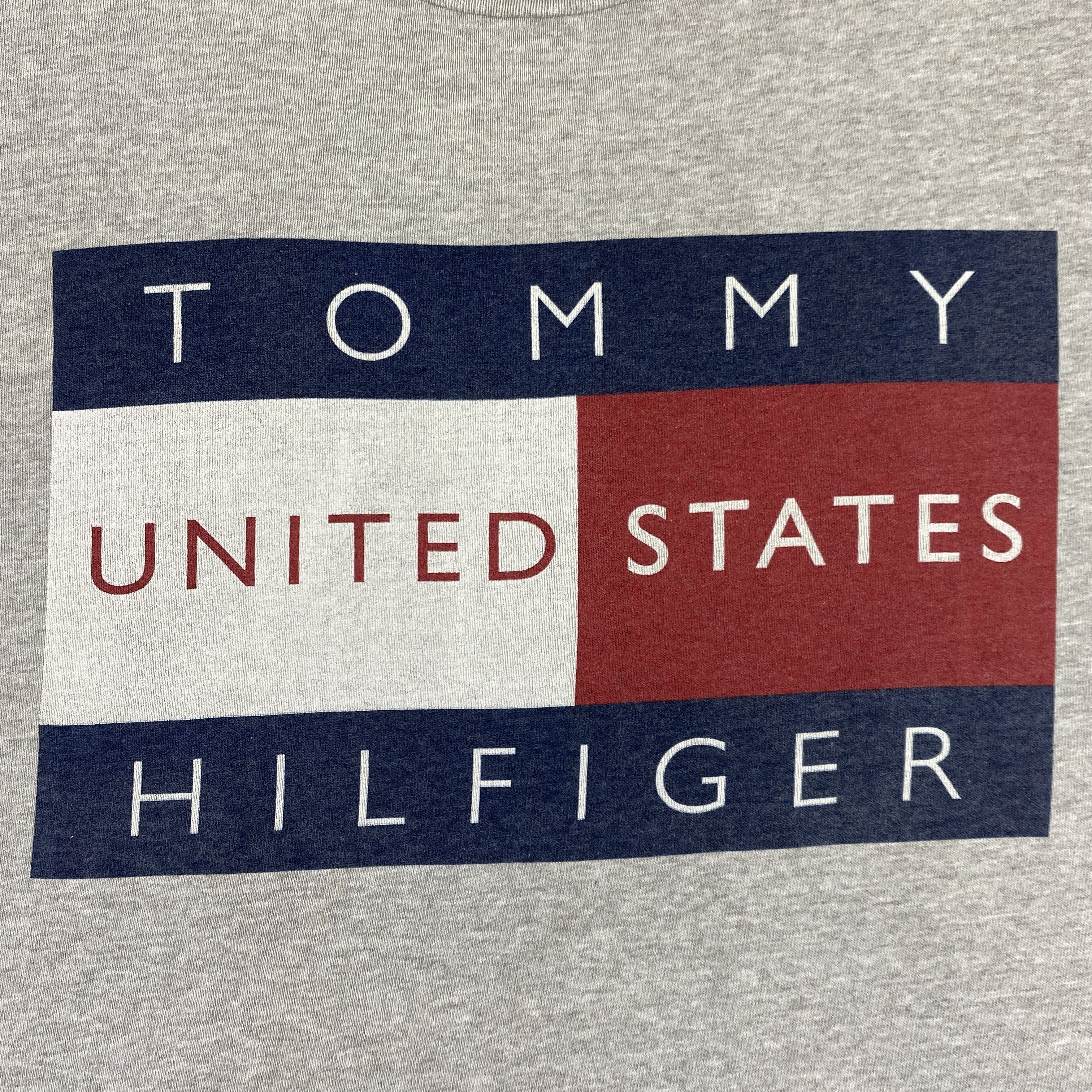 Tommy Hilfiger Vintage 90s Tommy Hilfiger Big Logo Spell Out T-Shirt - L045 Size US XL / EU 56 / 4 - 2 Thumbnail
