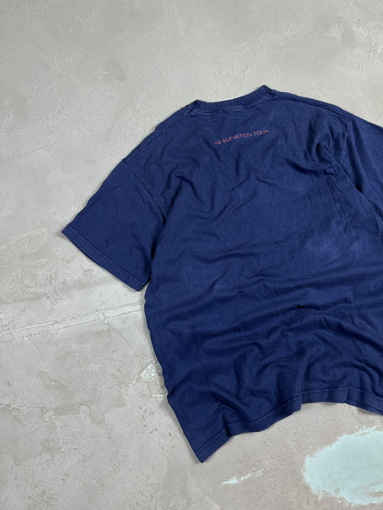 Band Tees × Vintage 2001 U2 Elevation Tour Rock Band Promo T-shirt Size US L / EU 52-54 / 3 - 11 Thumbnail