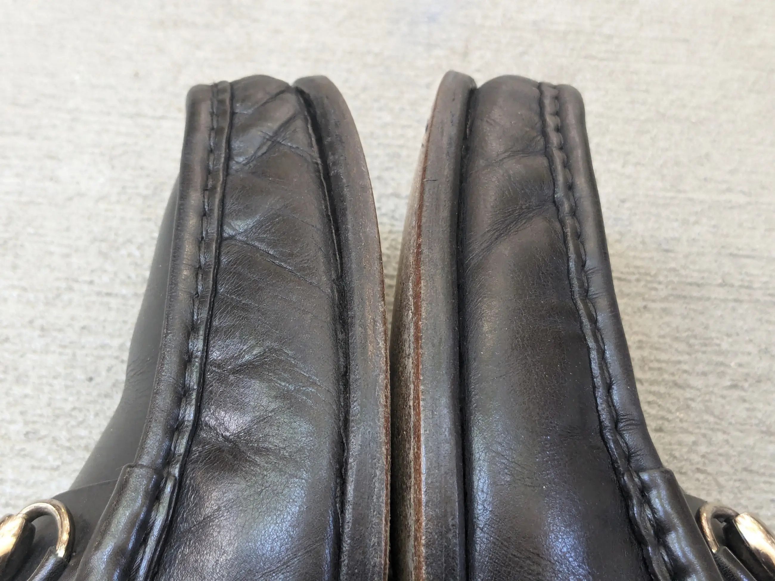 Gucci Gucci Horsebit Loafers Black 8 D Leather Snaffle Tom Ford Size US 8 / EU 41 - 7 Thumbnail