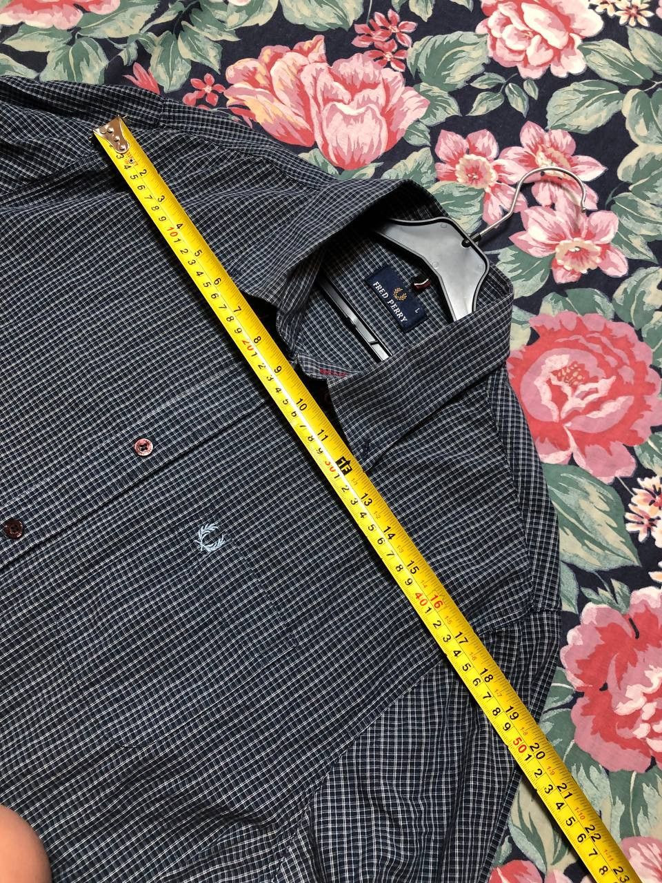 Fred Perry Fred Perry Classic Long Sleeve Checked Shirt Size US L / EU 52-54 / 3 - 12 Thumbnail