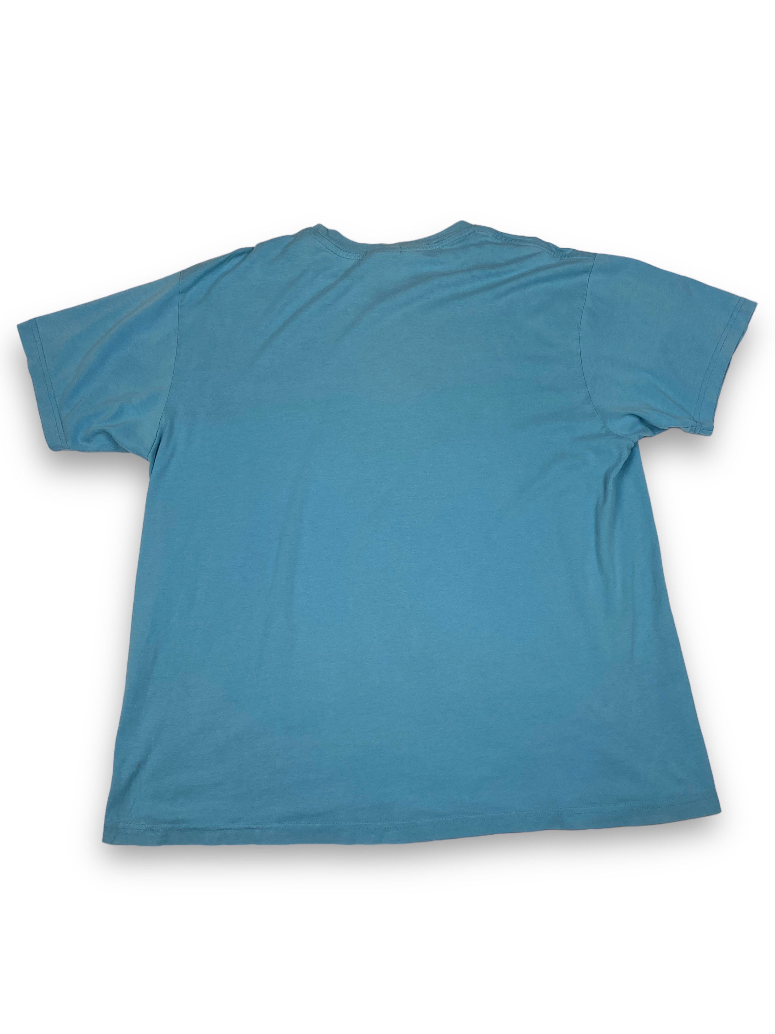 Nike 00s Vintage NIKE Silver Tag Big Logo Sky Blue T-Shirt M703 Size US XL / EU 56 / 4 - 7 Thumbnail