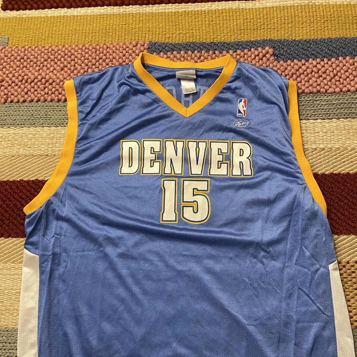 NBA × Reebok × Vintage Vintage Denver Nuggets Carmelo Anthony Basketball Jersey Size US XXL / EU 58 / 5 - 3 Thumbnail
