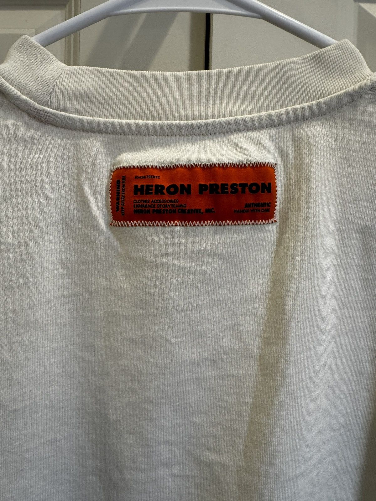 Heron Preston Heron Preston HPNY Tee Size US S / EU 44-46 / 1 - 6 Thumbnail