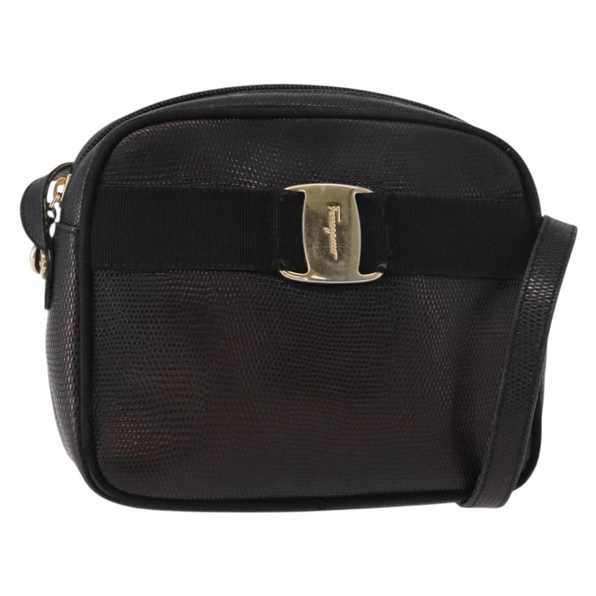 Salvatore Ferragamo Salvatore Ferragamo Vala Leather Size ONE SIZE - 1 Thumbnail
