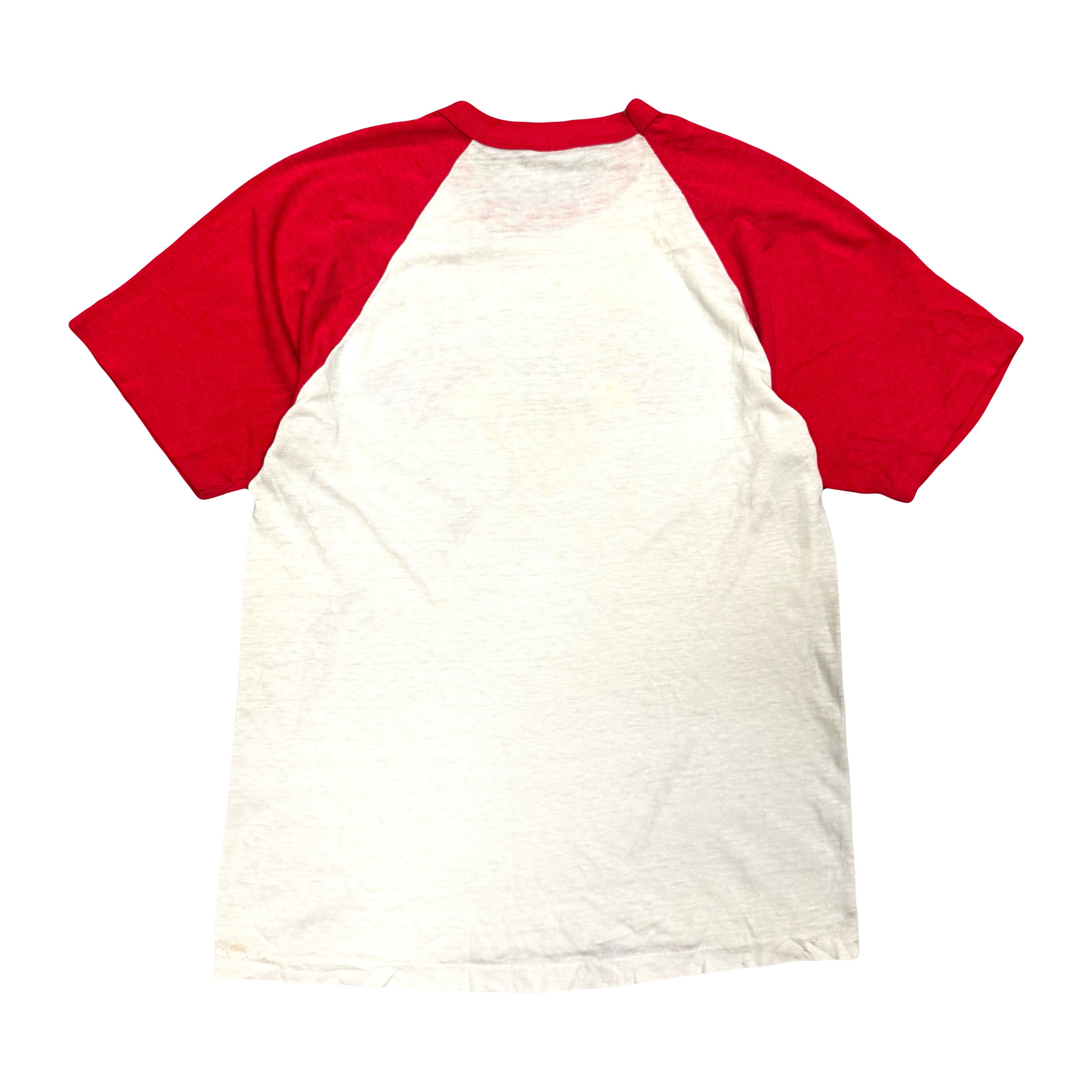 Designer × Vintage VTG 80s American Business & Fashion Institute Ringer T Shirt Size US M / EU 48-50 / 2 - 3 Thumbnail