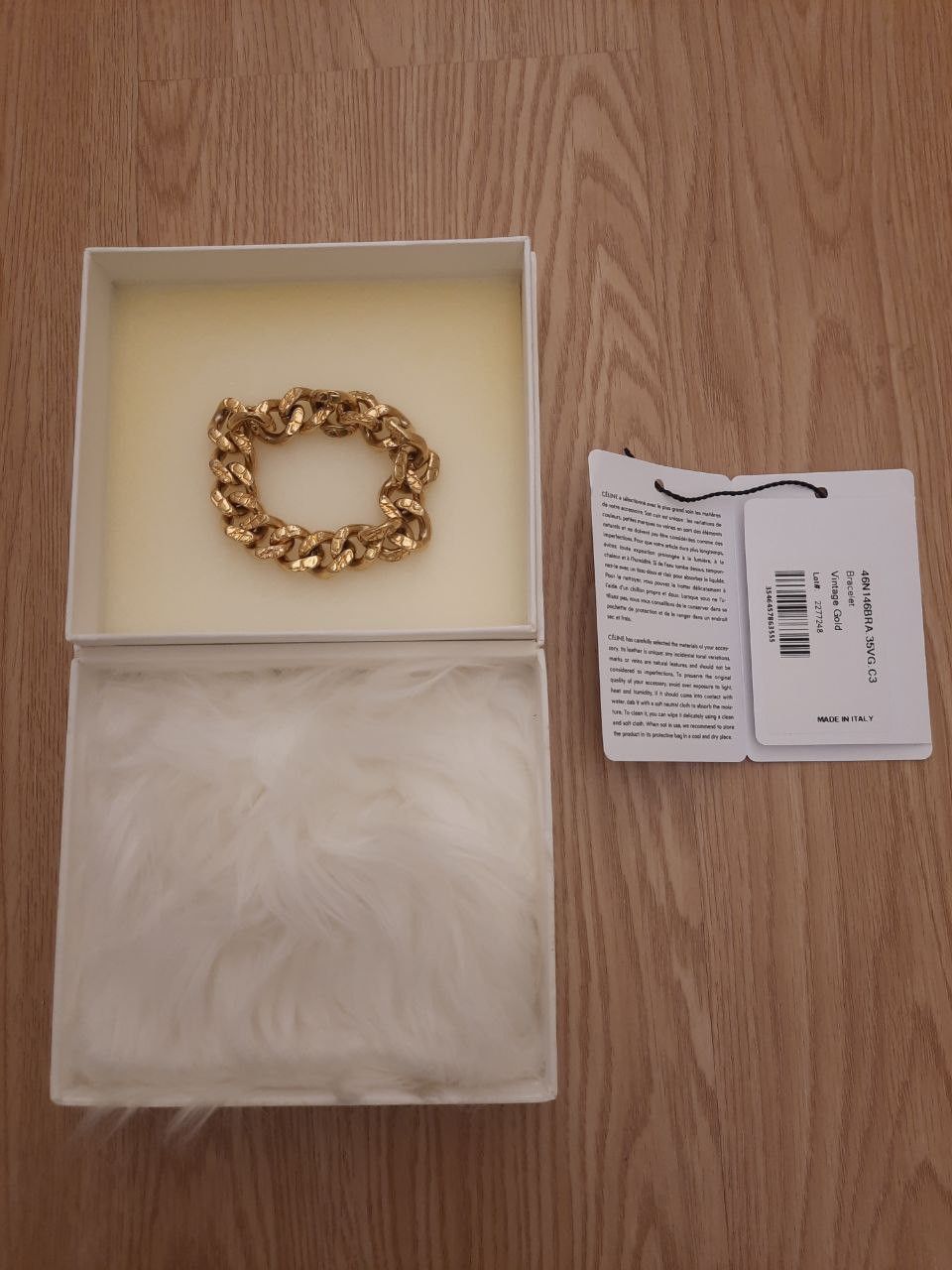Celine × Hedi Slimane FW19 AW19 Animals Brass Barcelet Size ONE SIZE - 1 Thumbnail