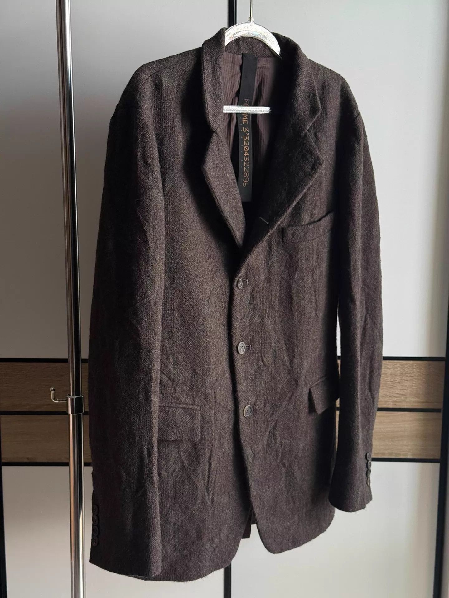 Forme D'Expression Forme D'expression Italian 100% Virgin Wool Craft Blazer Size US M / EU 48-50 / 2 - 2 Thumbnail