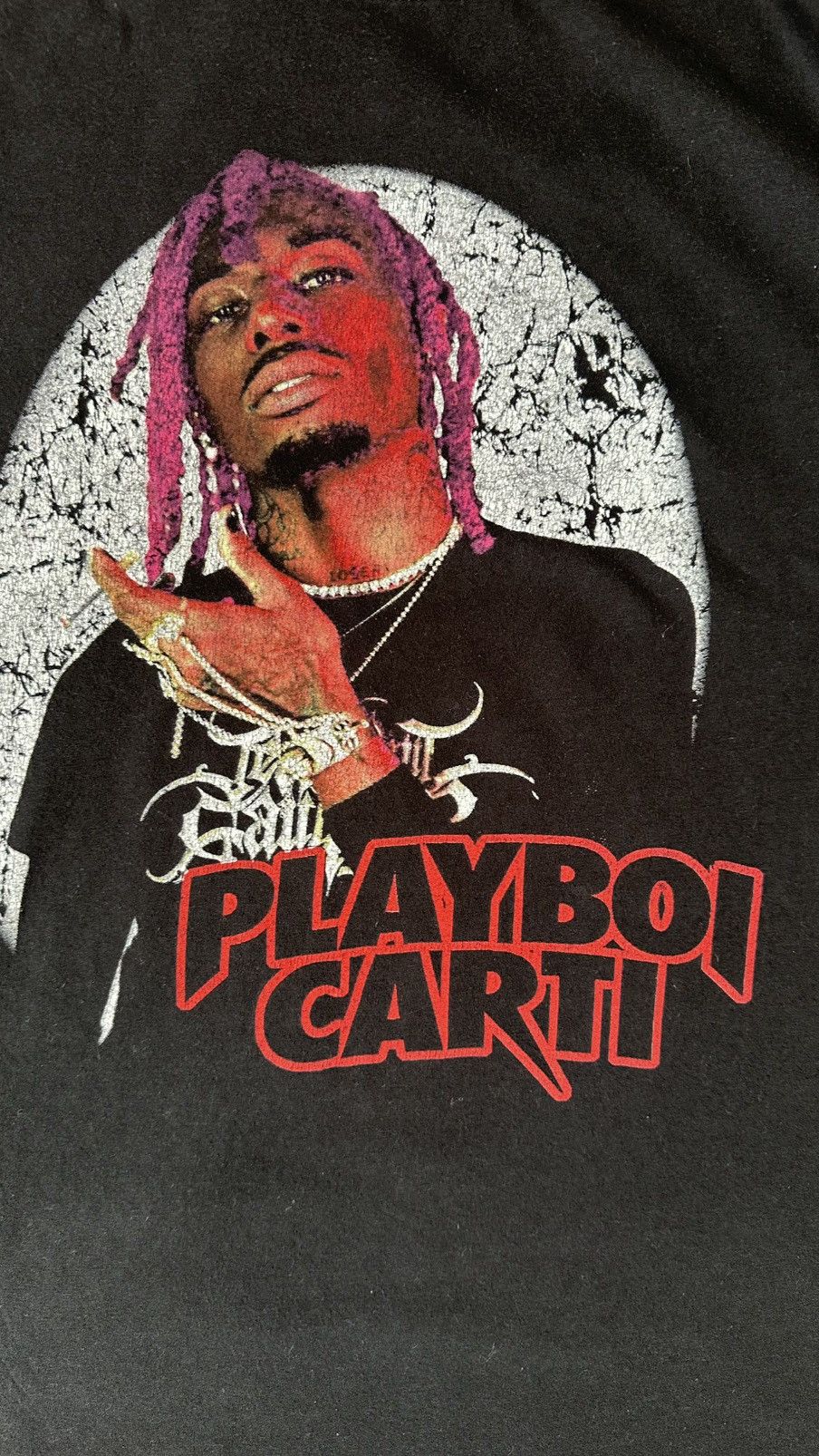 Vintage PLAYBOI CARTI TEE Size US M / EU 48-50 / 2 - 2 Thumbnail