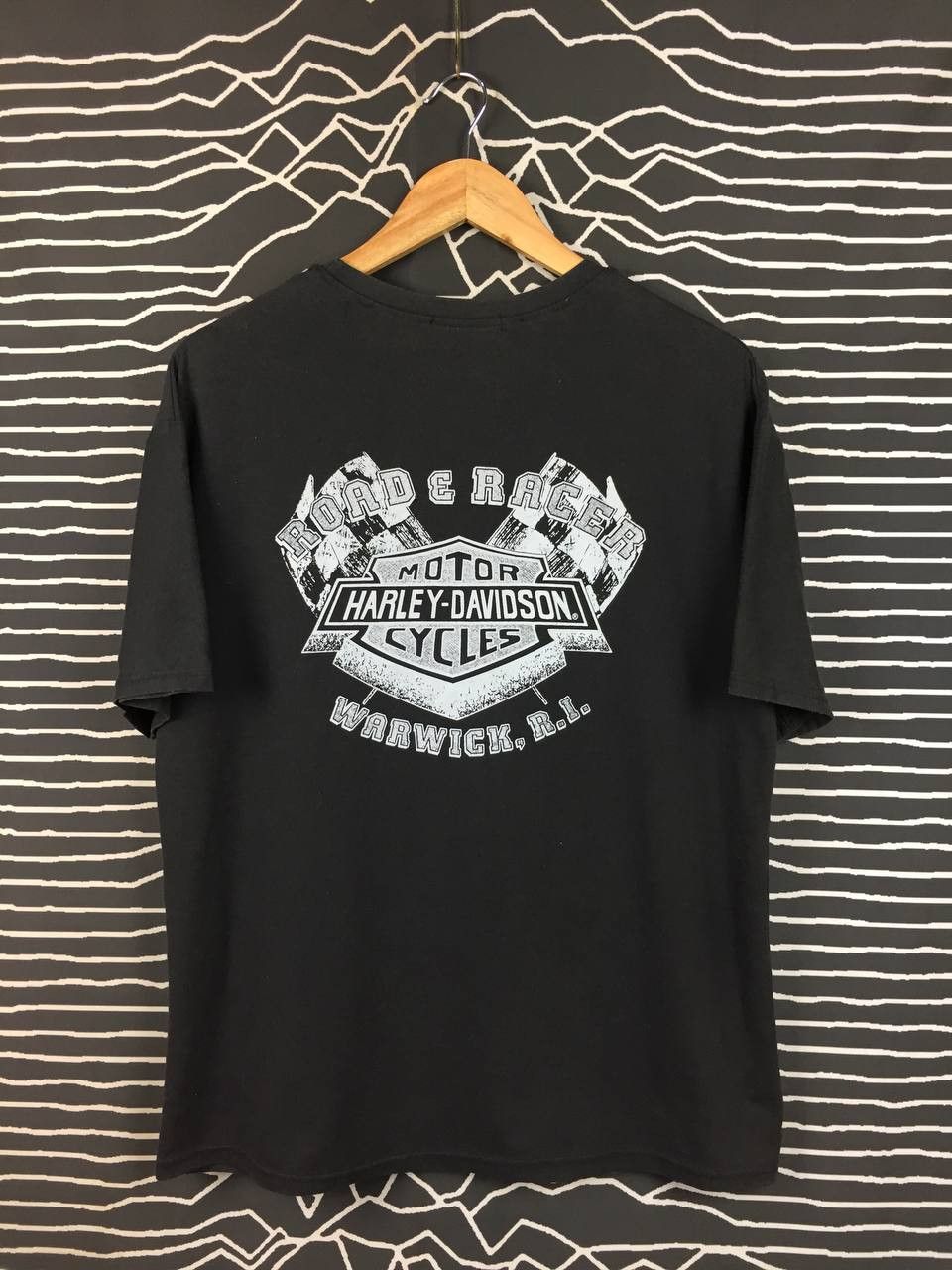 Vintage Harley-Davidson Road & Racer Try To Steal My Bike Tee Size US L / EU 52-54 / 3 - 1 Thumbnail