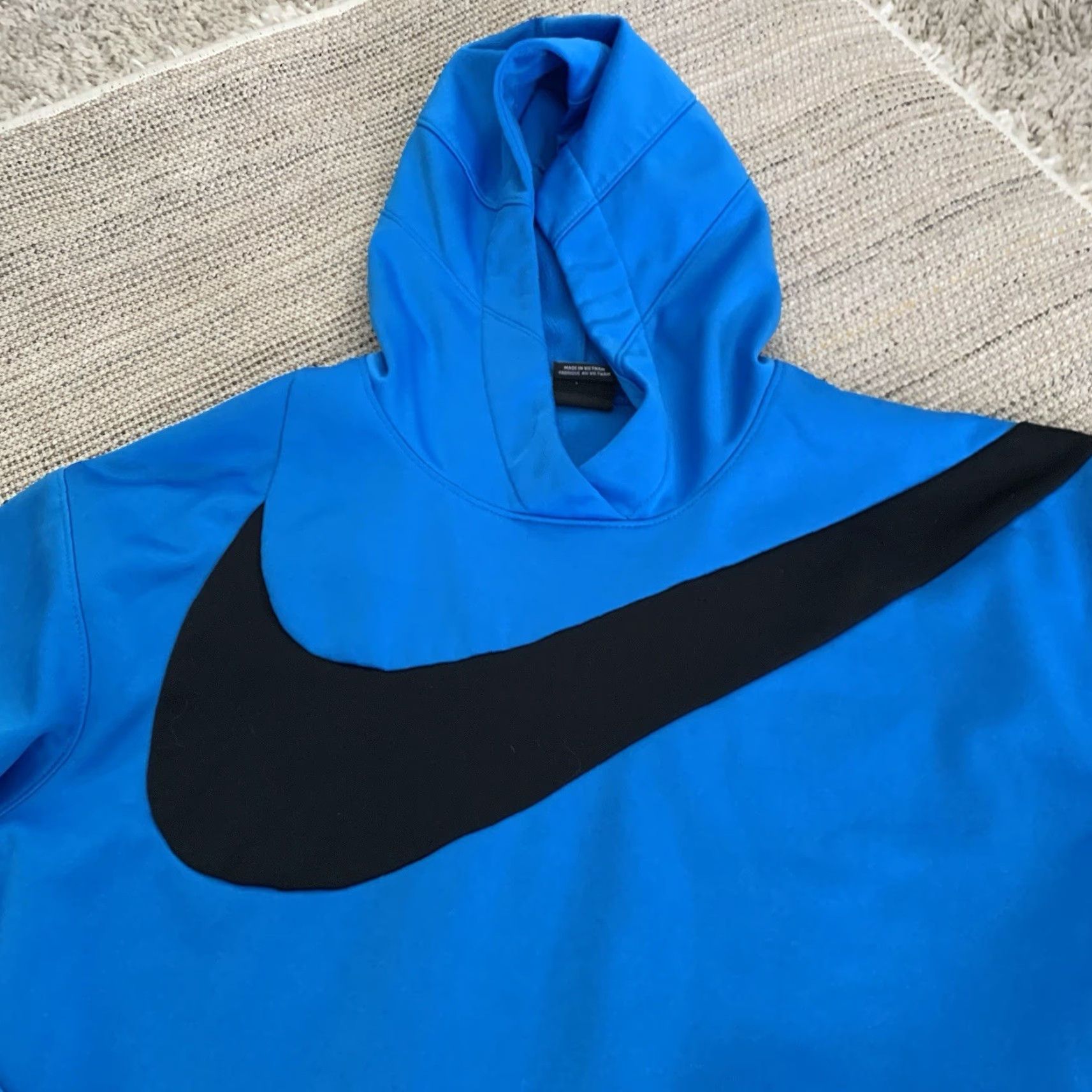 Nike NIKE Dri-Fit Hoodie Mens Large Basketball Pullover Blue Fleece DM0992-406 Size US L / EU 52-54 / 3 - 3 Thumbnail