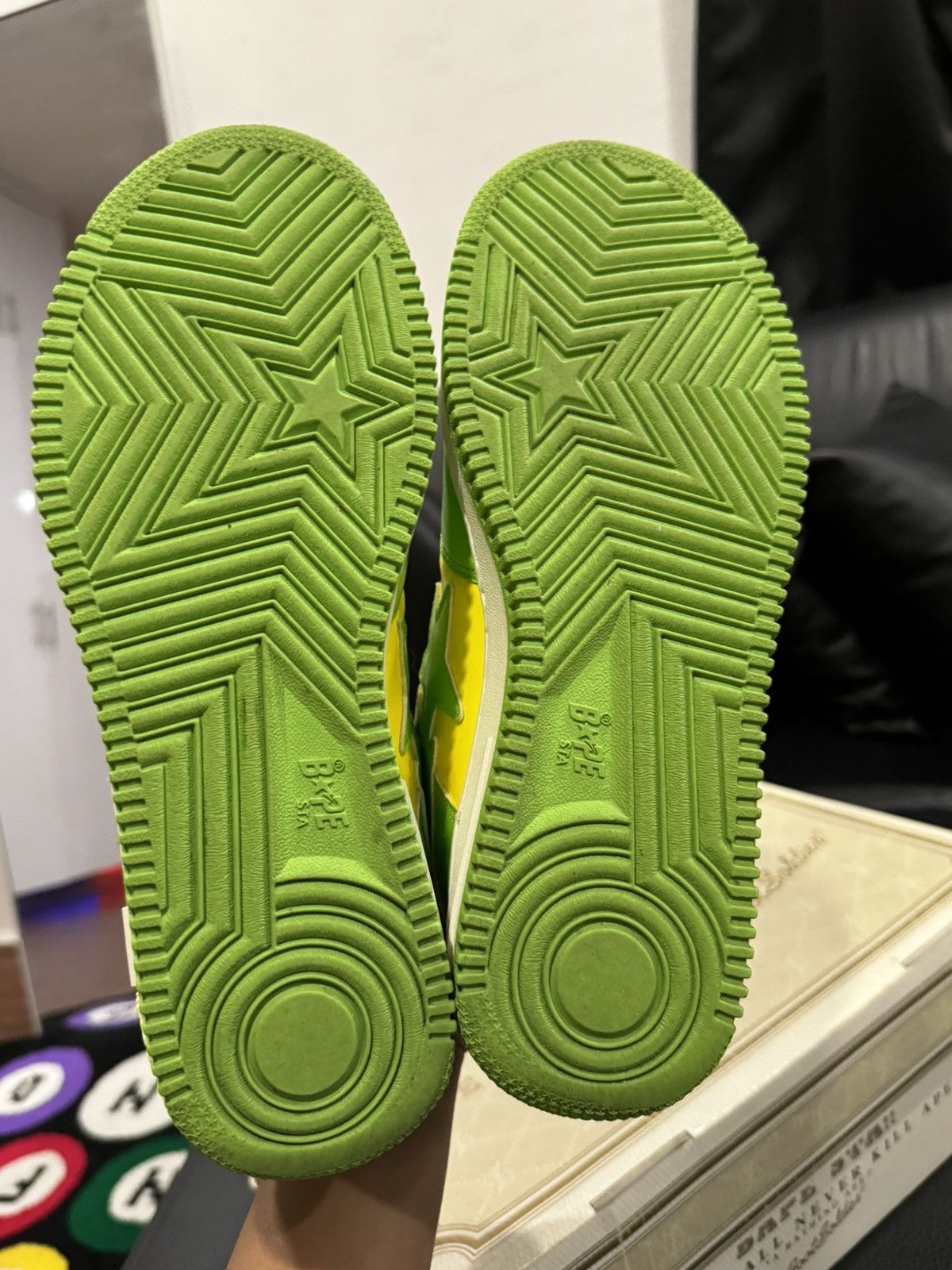 Bape Baby Milo Miloborg Bapesta Size US 9 / EU 42 - 10 Thumbnail