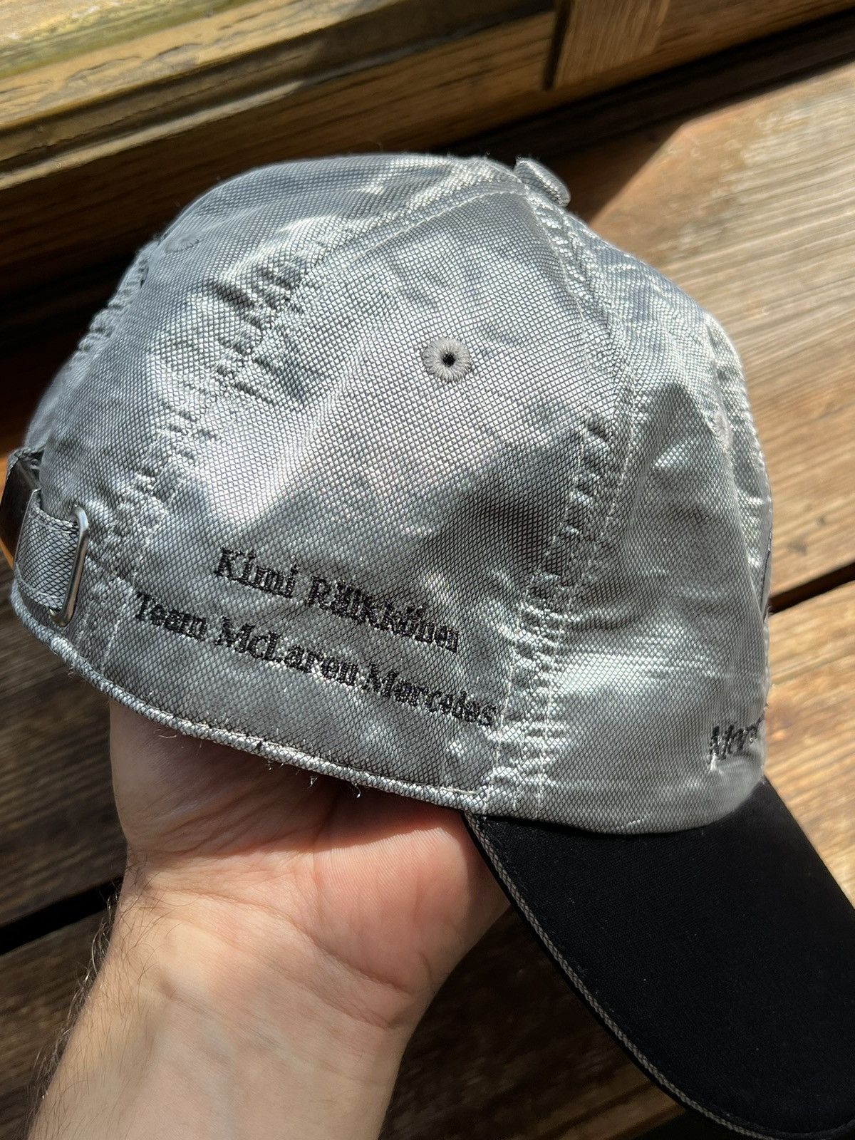 Mercedes-Benz Mercedes Benz vintage silver cap Size ONE SIZE - 6 Thumbnail