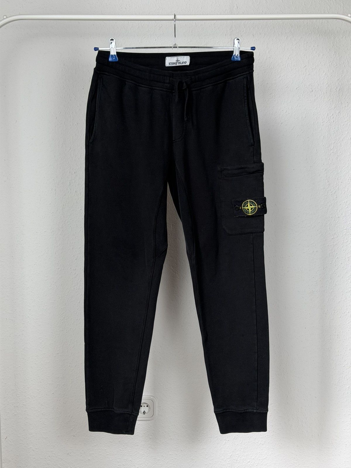 Stone Island Stone island Cargo Cotton Black Sweatpants Size S Size US 30 / EU 46 - 1 Thumbnail