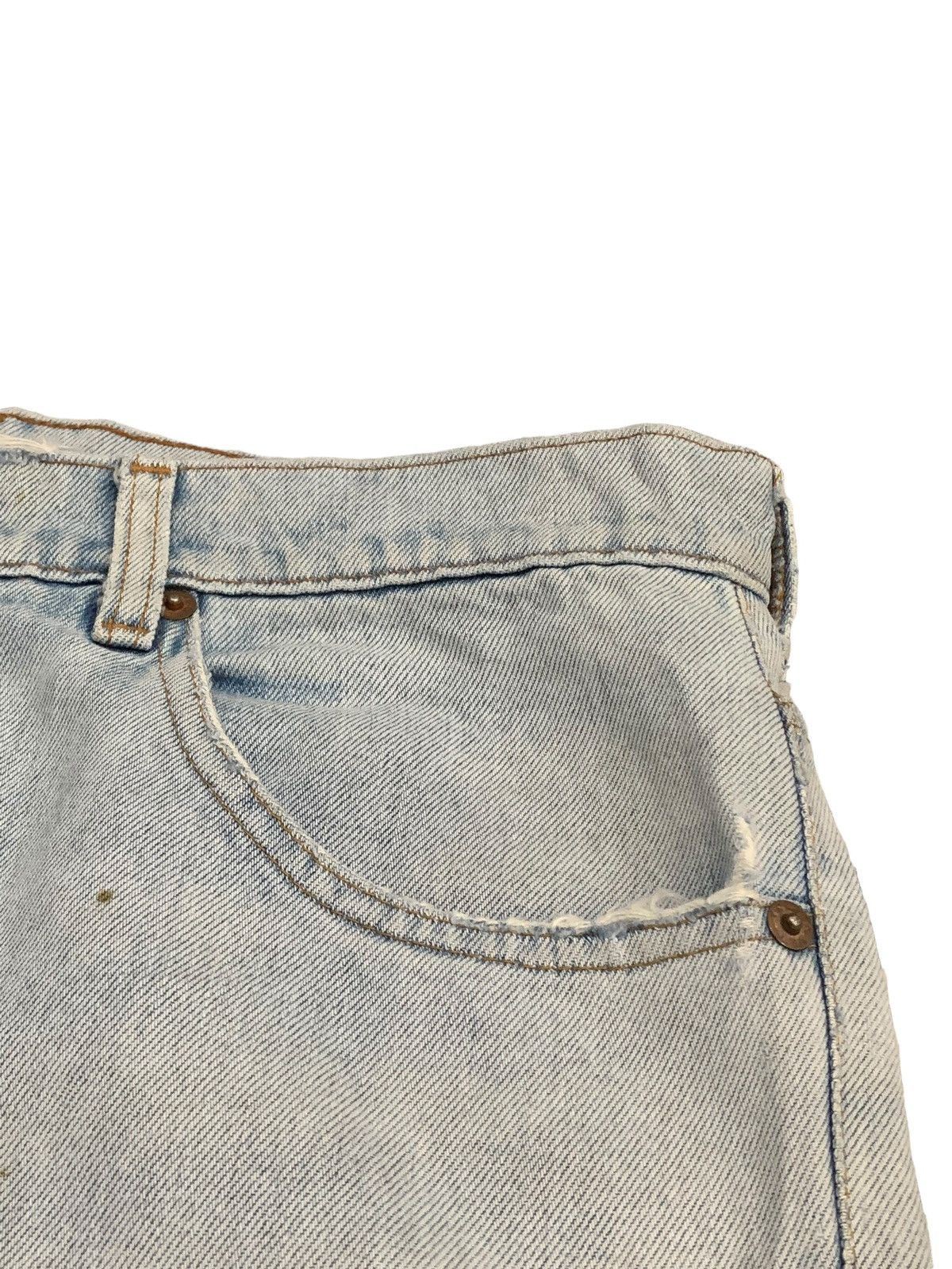 Levi's Vintage Levis 515 Light Wash Distressed Denim (AC48) Size US 32 / EU 48 - 10 Thumbnail